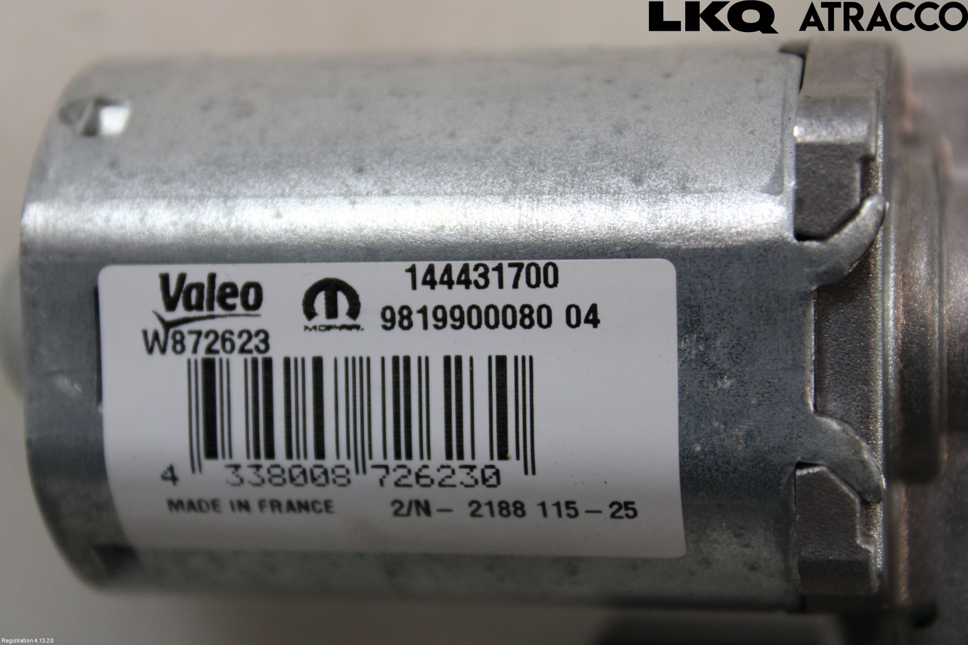Opel CORSA F, CORSA-E 20- Viskermotor Bakluke