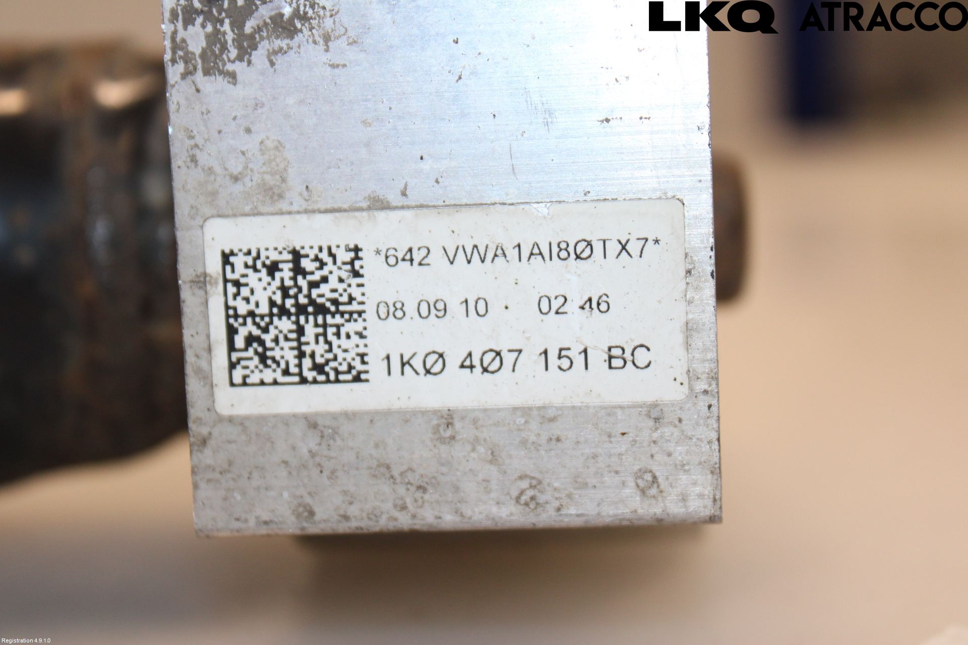 Volkswagen VW GOLF VI 09-13 Bærearm Foran Venstre Nedre