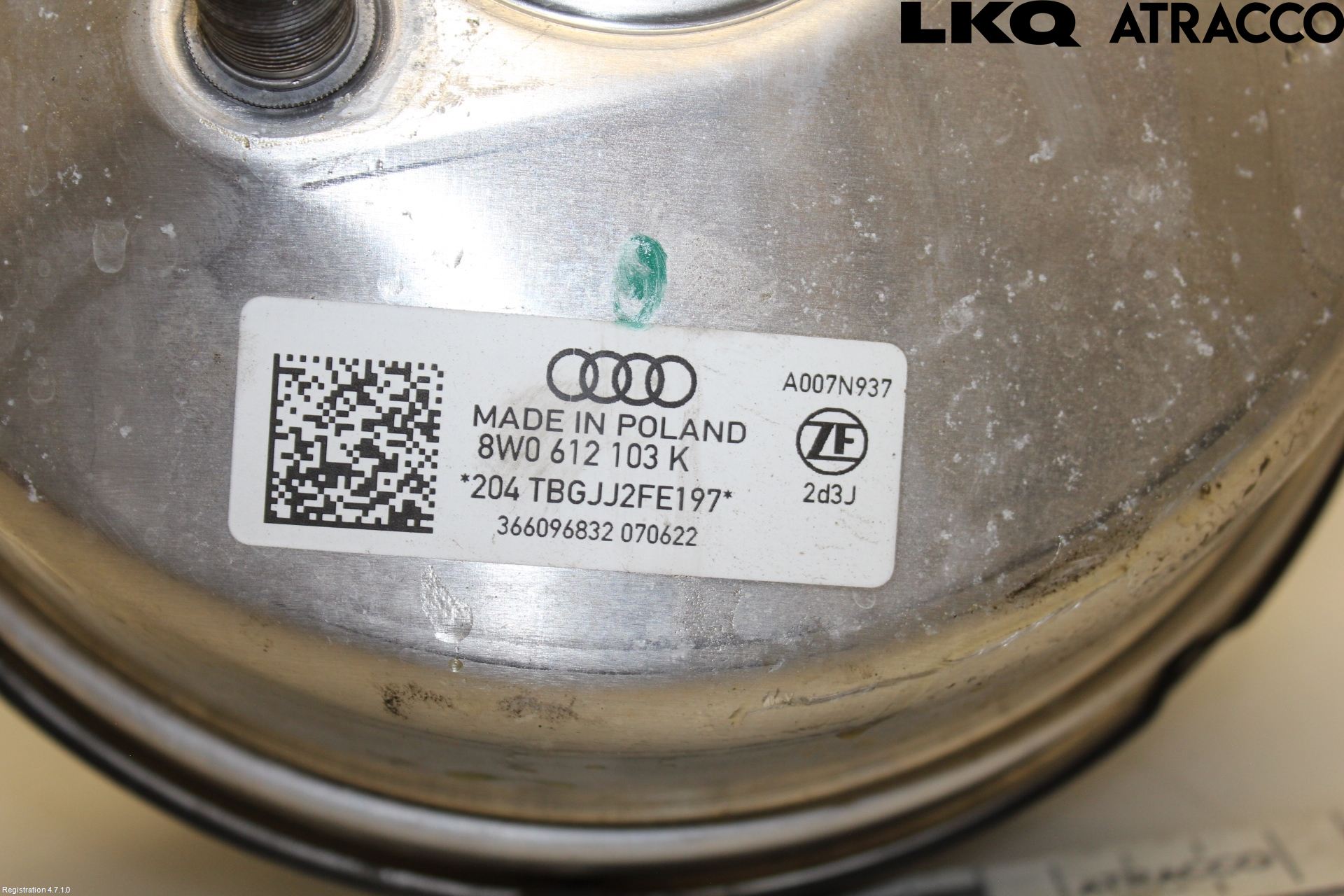 Audi A4/S4 B9 20- Bremseservo