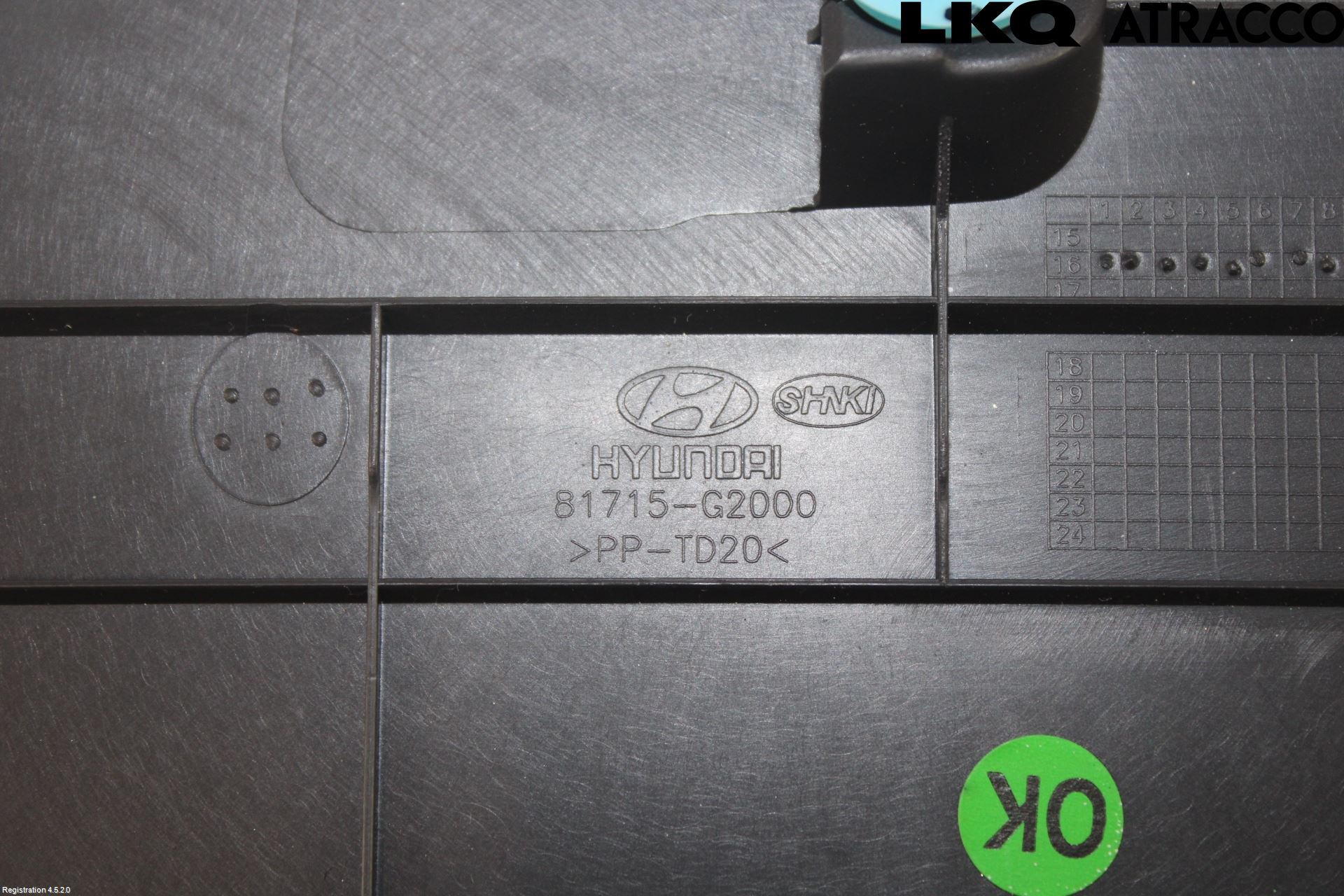 Hyundai IONIQ AE 17-22 Innr Bakluketrekk