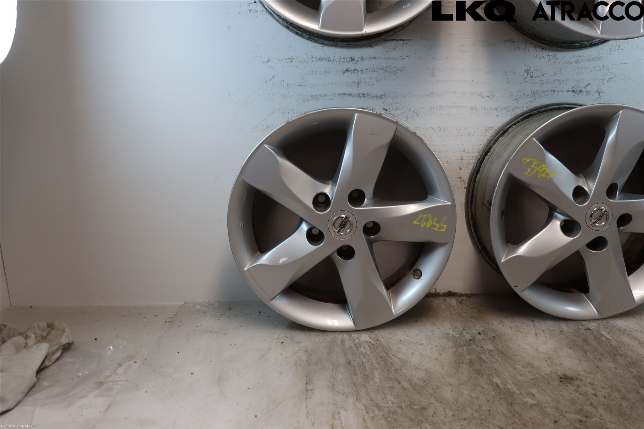 Nissan QASHQAI   07-10 Felg Aluminium Sett 4Stk