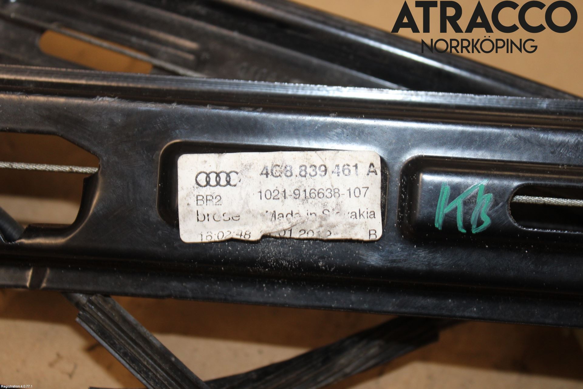 Audi A7/S7 4G 11-17 Vindusheis El Komp
