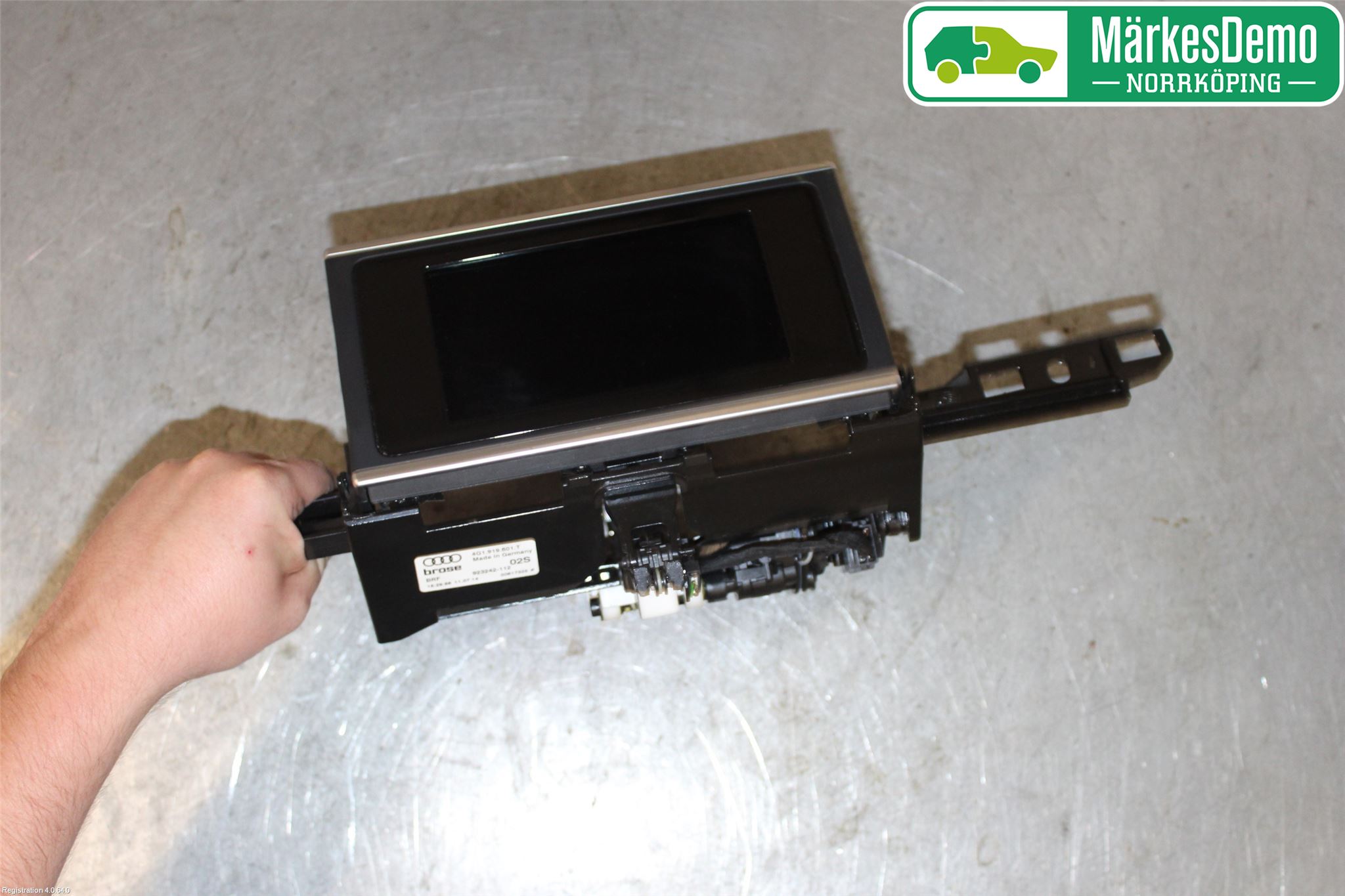 Audi A6/S6 4G 11-18 Instr Skjerm Dvd-Gps-Ac-Tlf
