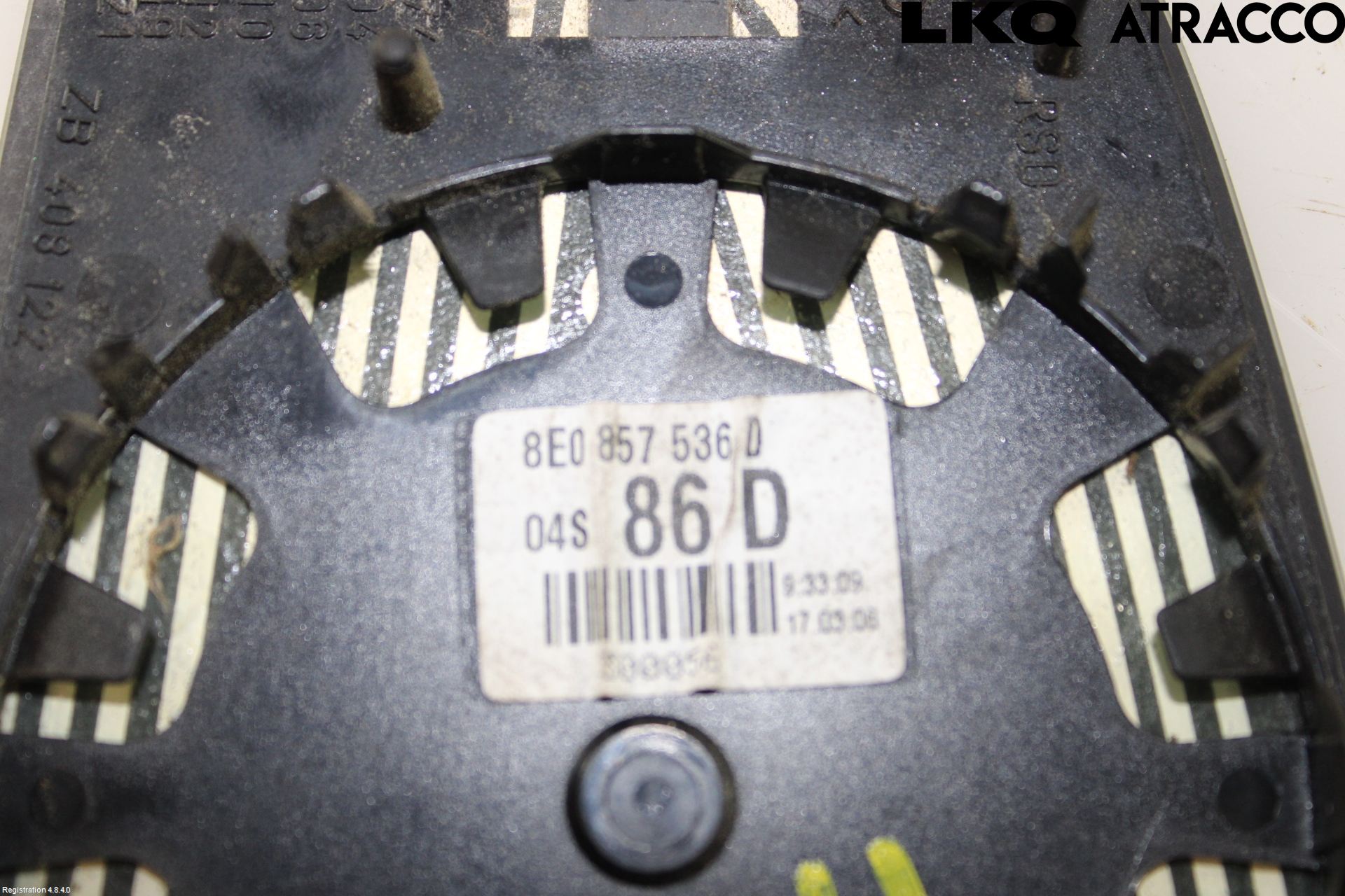 Audi A4/S4 05-07 Speil Glass H