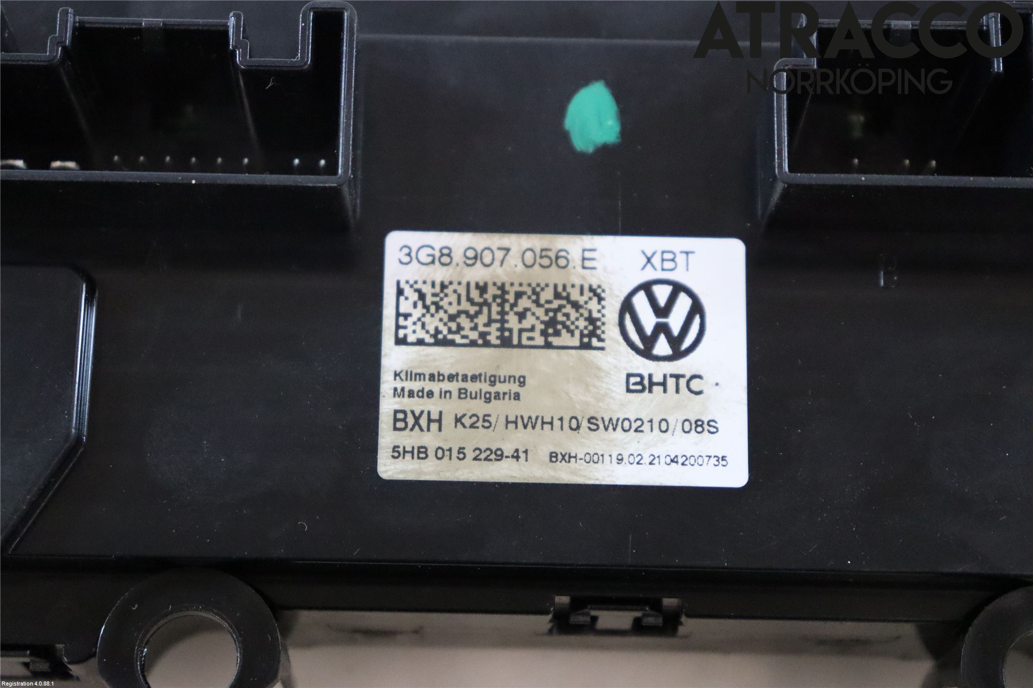Volkswagen VW PASSAT 20-24 Varmeapparat Panel(Regulering)