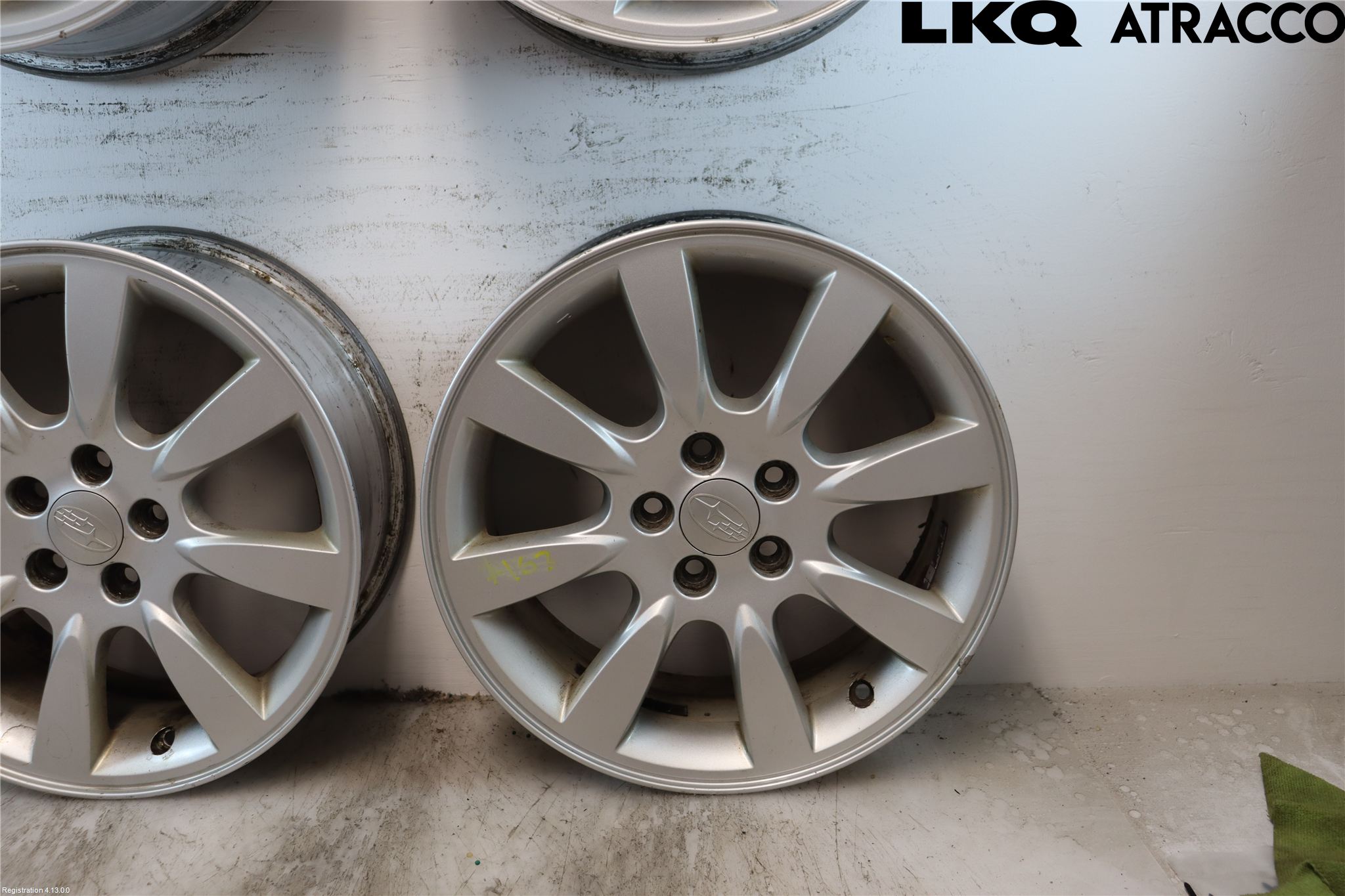 Subaru LEGACY 10-14 Felg Aluminium Sett 4Stk