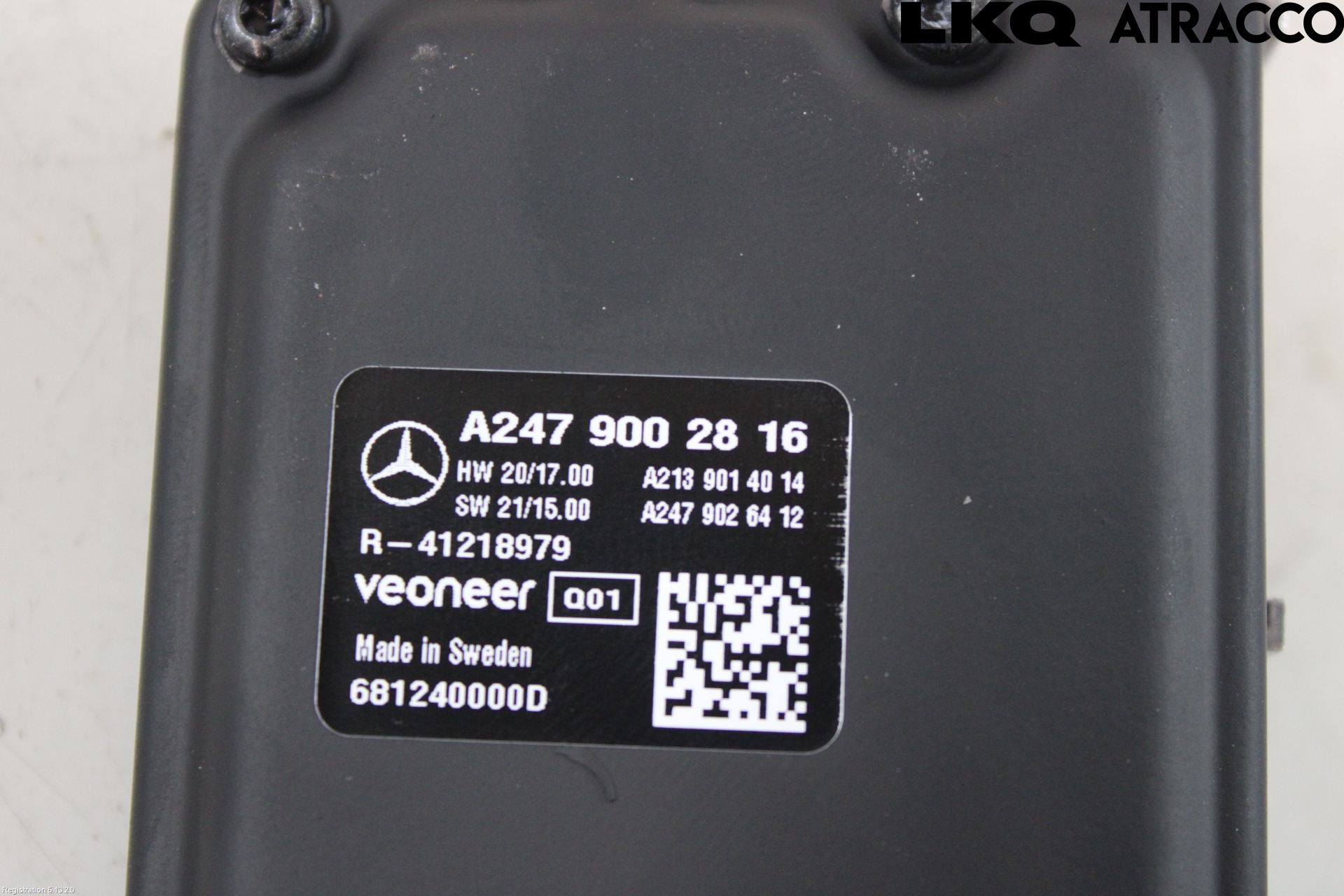 Mercedes-Benz MB EQA (H243) 21- Parkeringshjelp Kamera