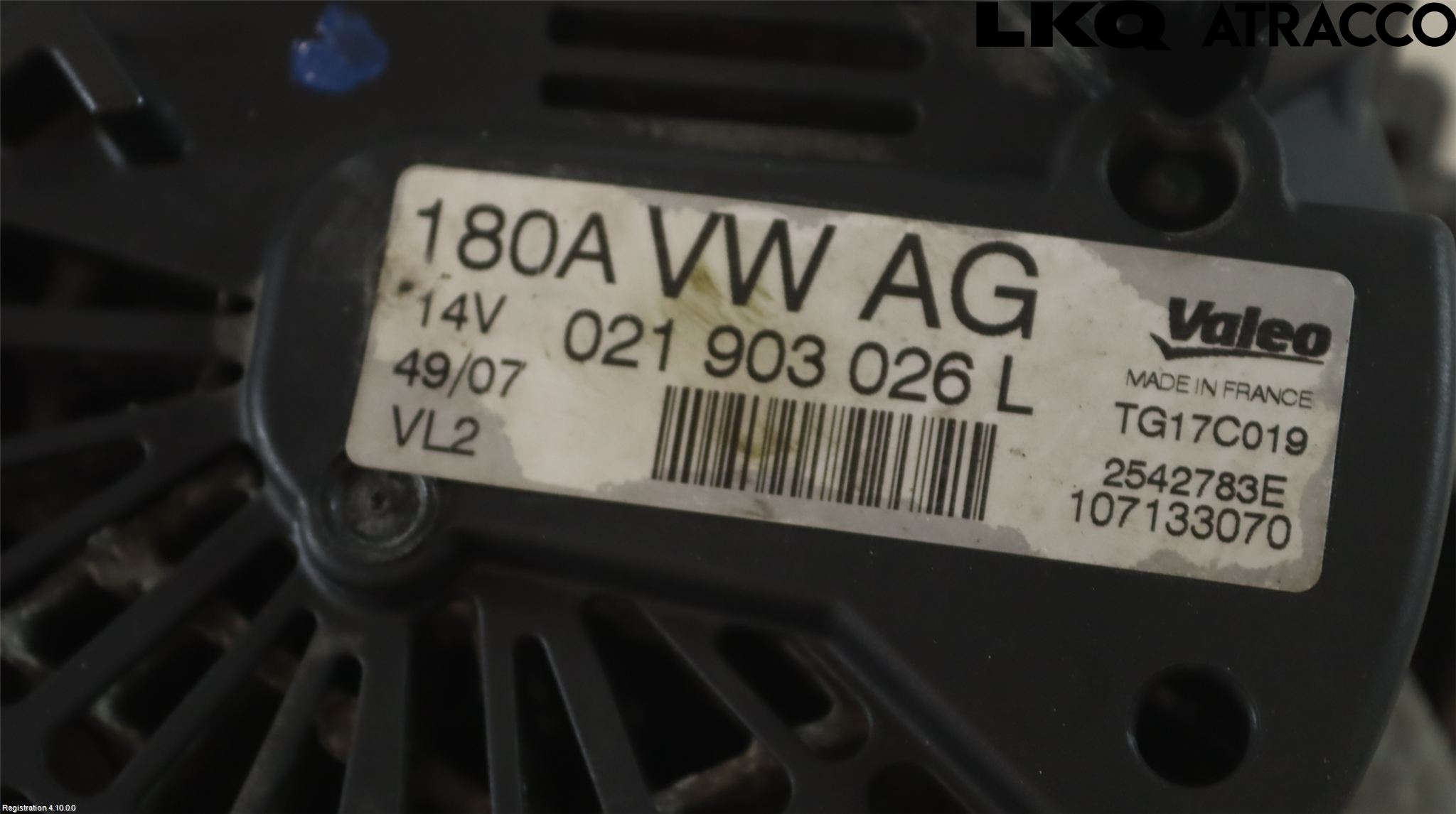 Volkswagen VW PASSAT 05-11 Dynamo