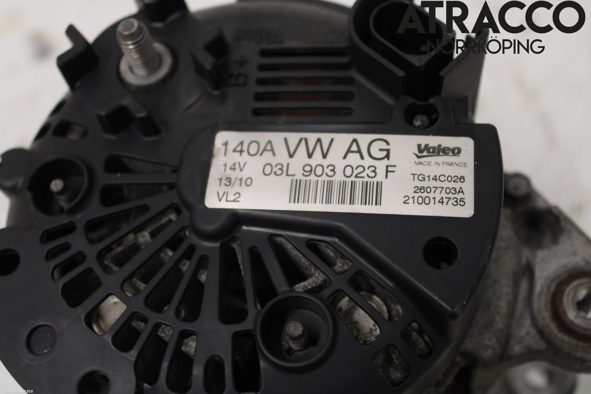 Volkswagen VW GOLF VI 09-13 Dynamo