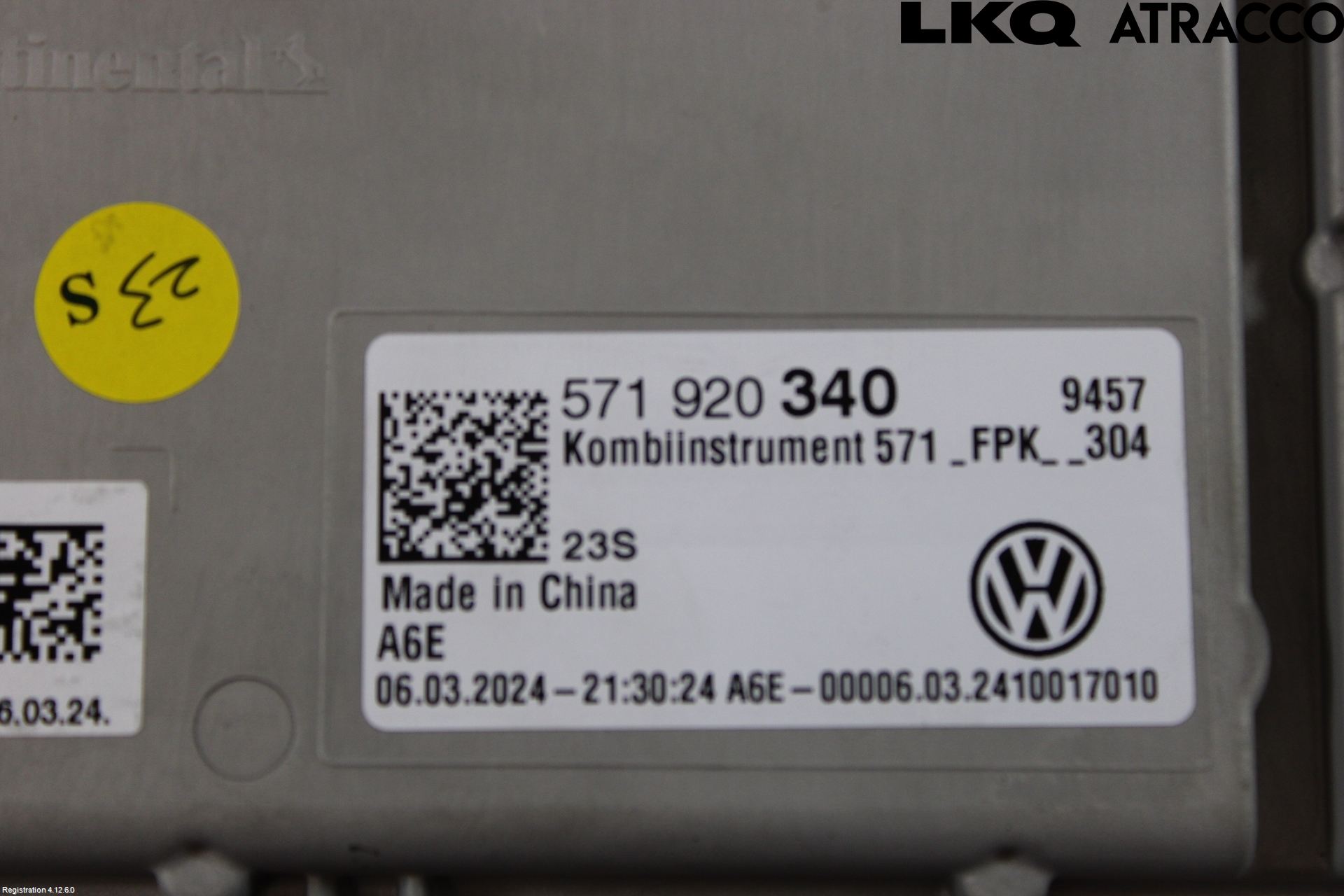 Volkswagen VW PASSAT 24- Instr Kombinert