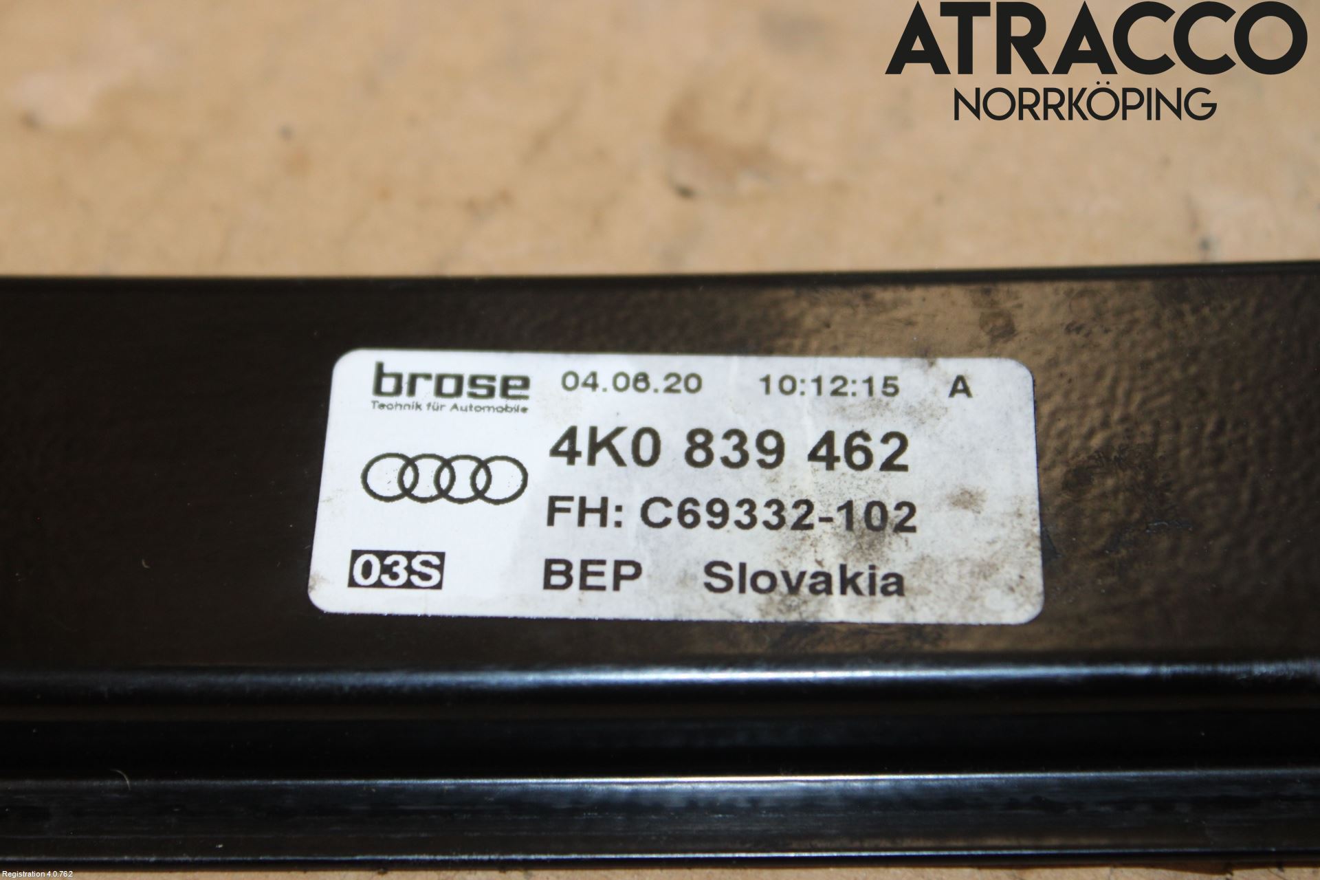 Audi A6 F2/C8 19- Vindusheis El Komp