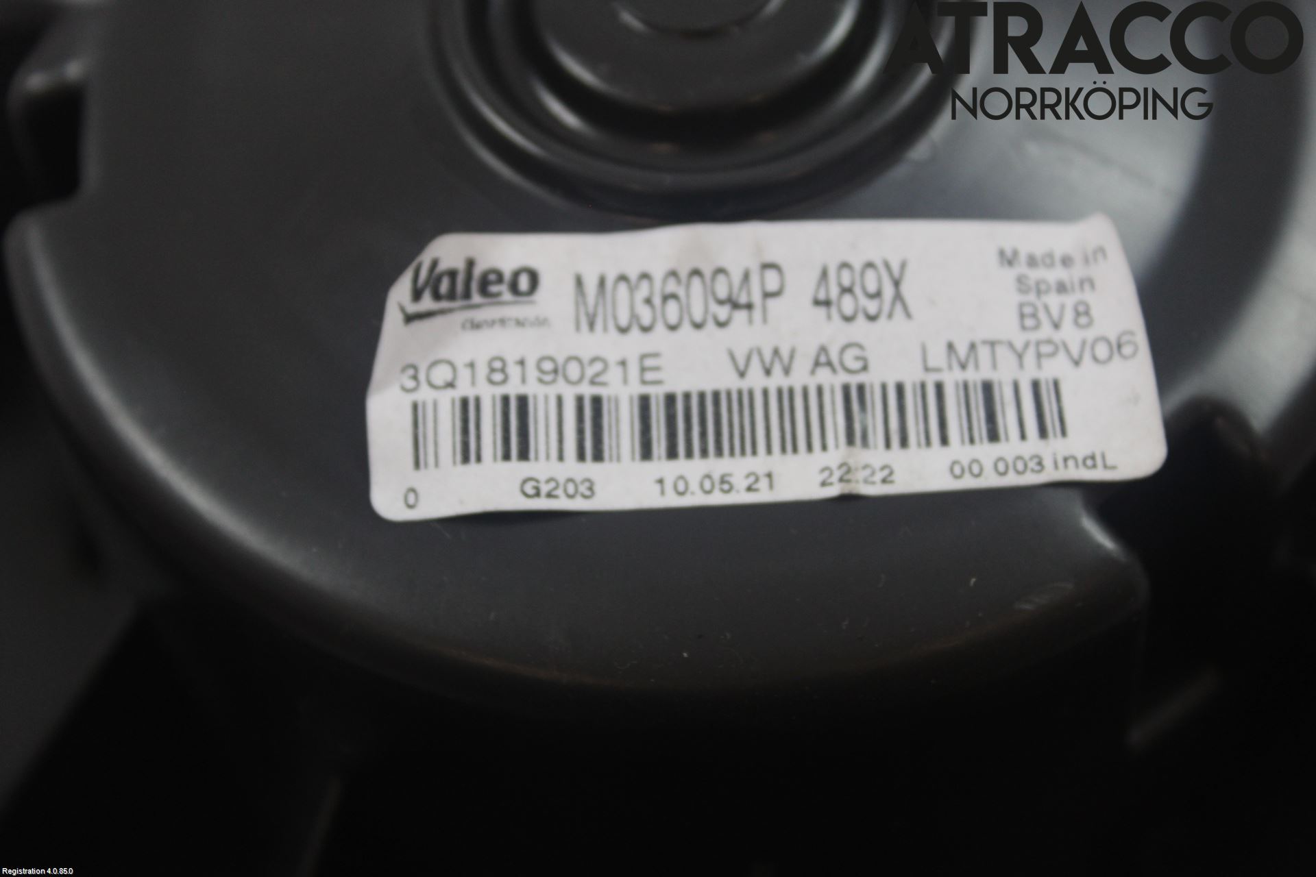 Seat LEON 20- Varmeapparat Viftemotor