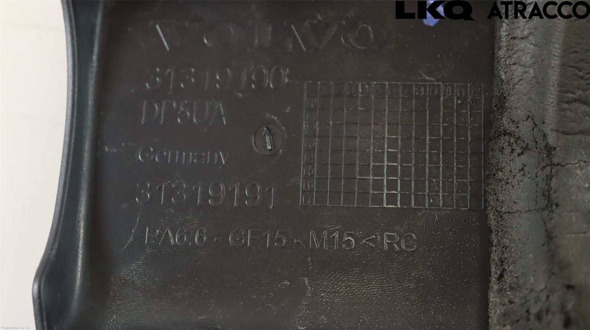 Volvo V60 11-13 Motor Deksel Over Motor