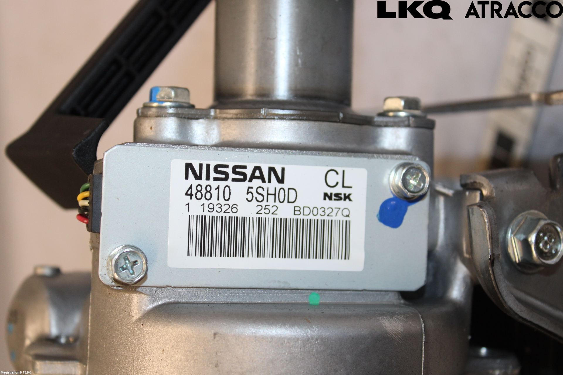 Nissan LEAF 18- Rattakselaggregat Innebygd Servo