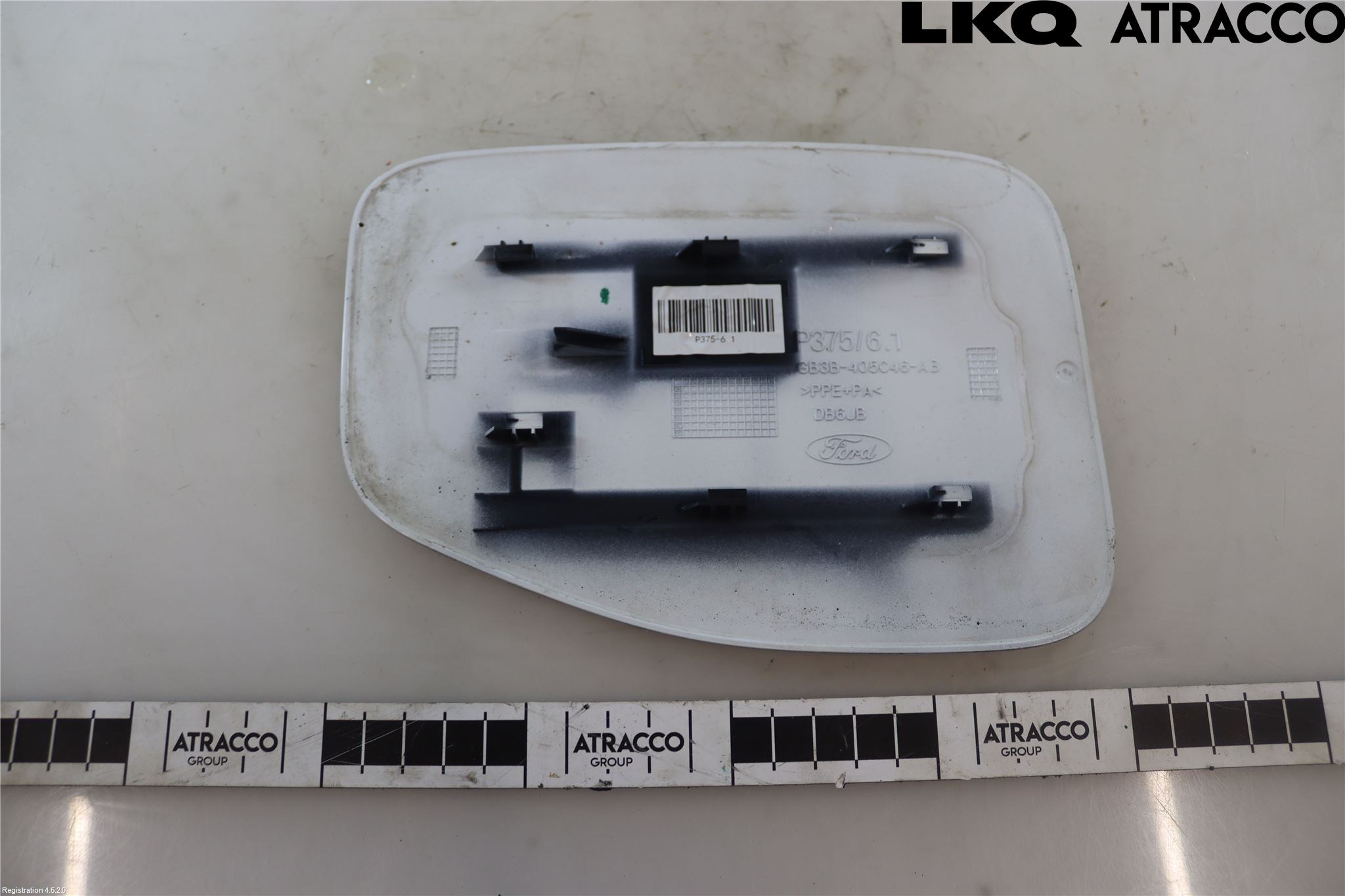 Ford RANGER EU 12-23 Drivstoff Tankluke