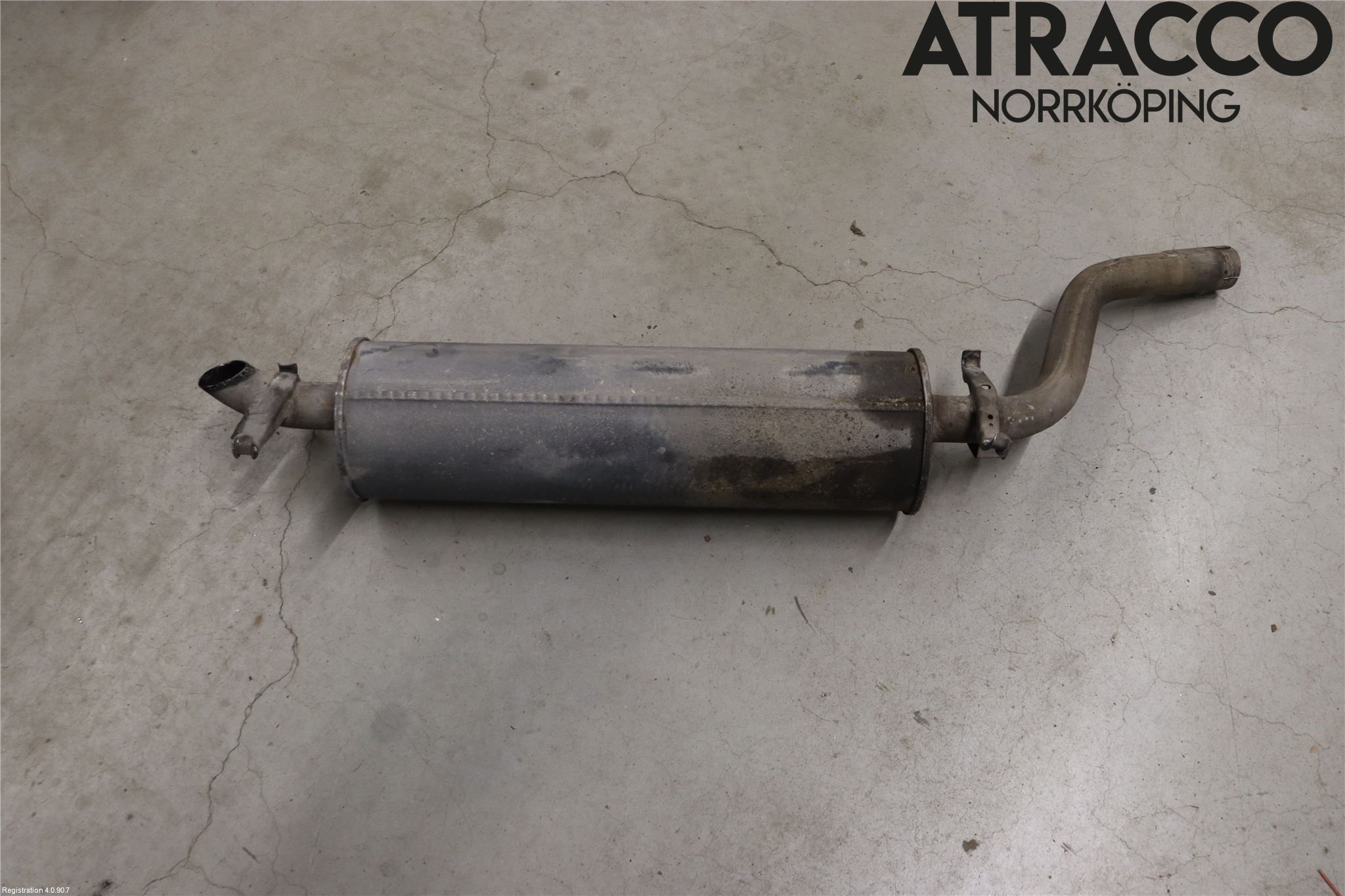 Mercedes-Benz MB 200-300  (W123) 76-86 Eksos Bakre Potte