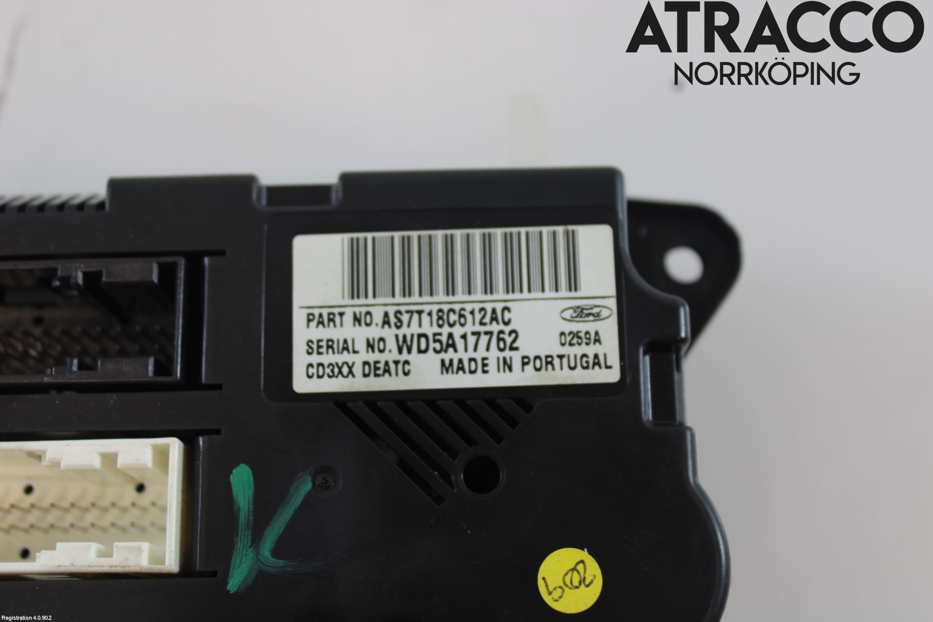 Ford S-MAX 06-15 Varmeapparat Panel(Regulering)