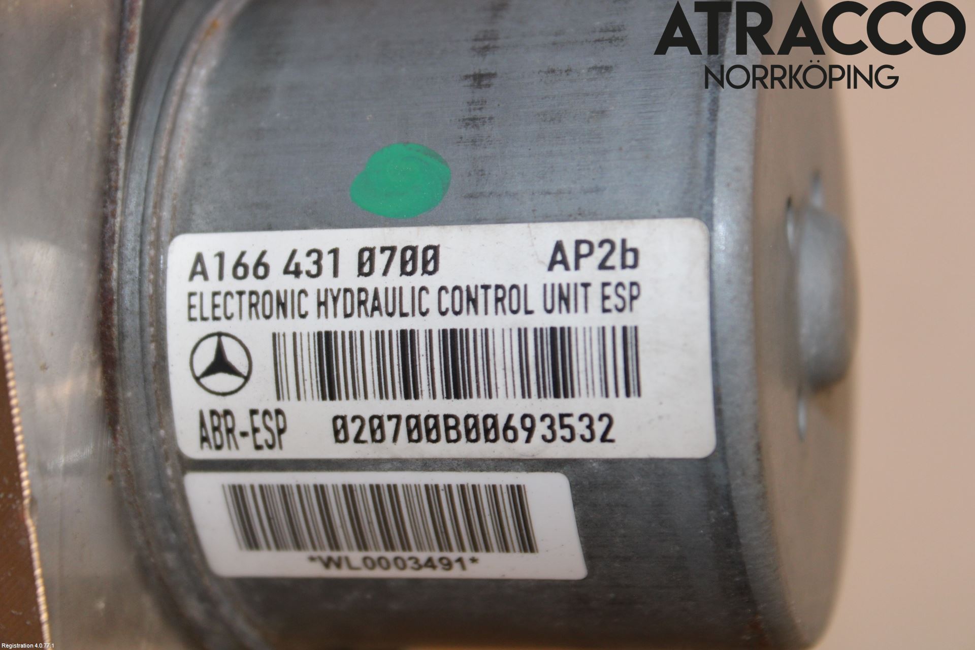 Mercedes-Benz MB GL/GLS-KLASS (X166) 12-19 Abs Hydraulikkaggregat