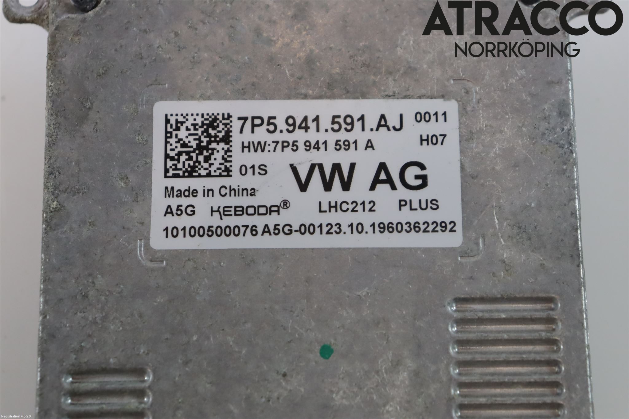 Volkswagen VW GOLF / E-GOLF VII 13-20 Styreenhet Xenon