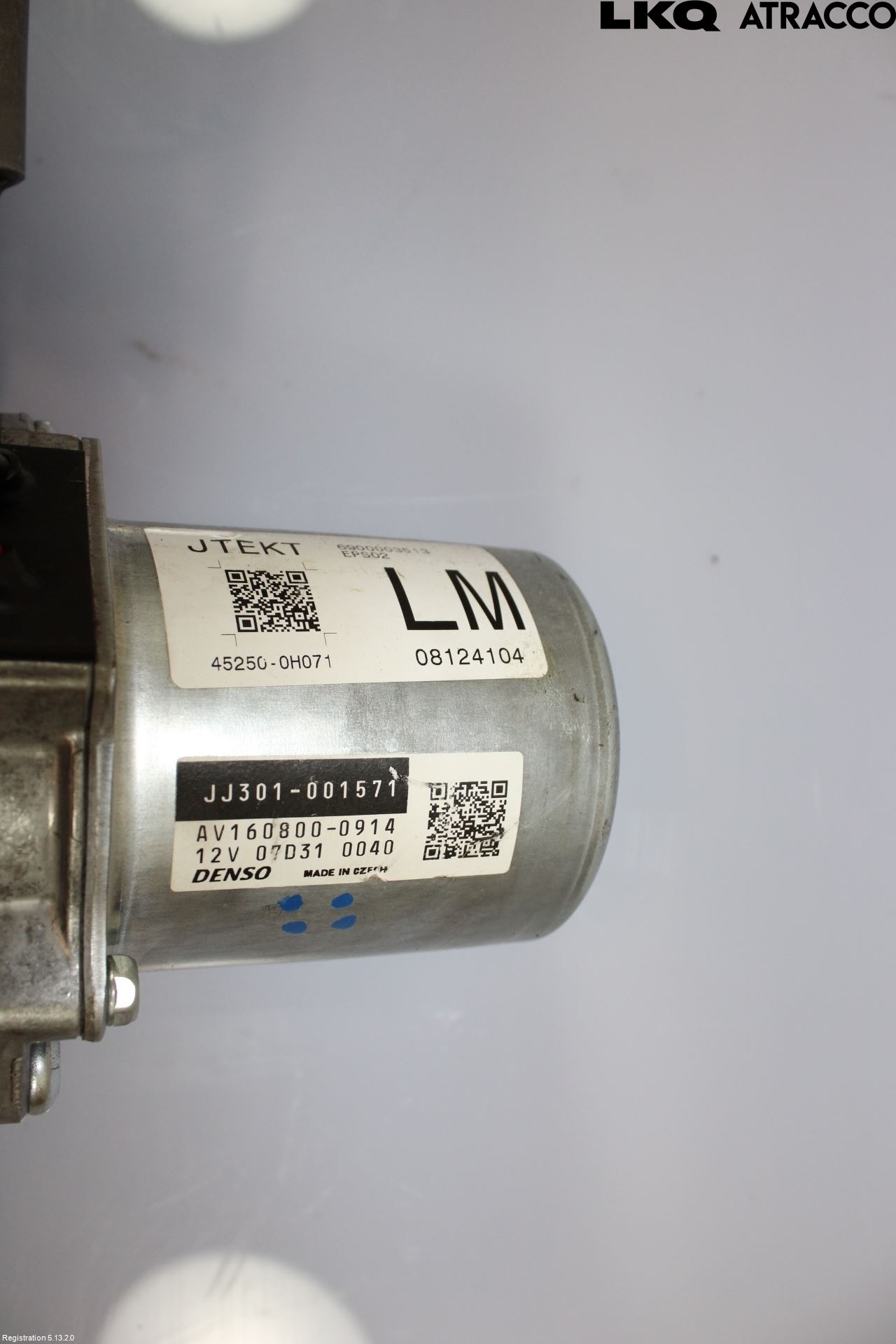 Toyota AYGO 15-21 Rattakselaggregat Innebygd Servo