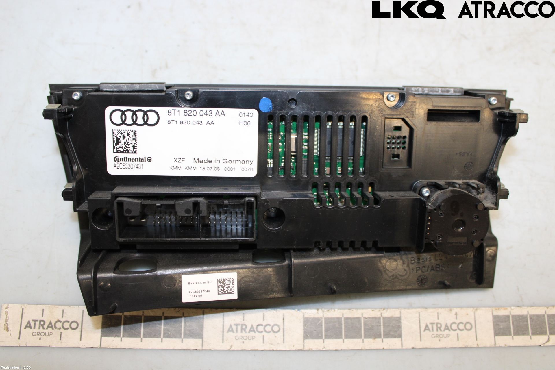 Audi A4/S4 08-11 Varmeapparat Panel(Regulering)