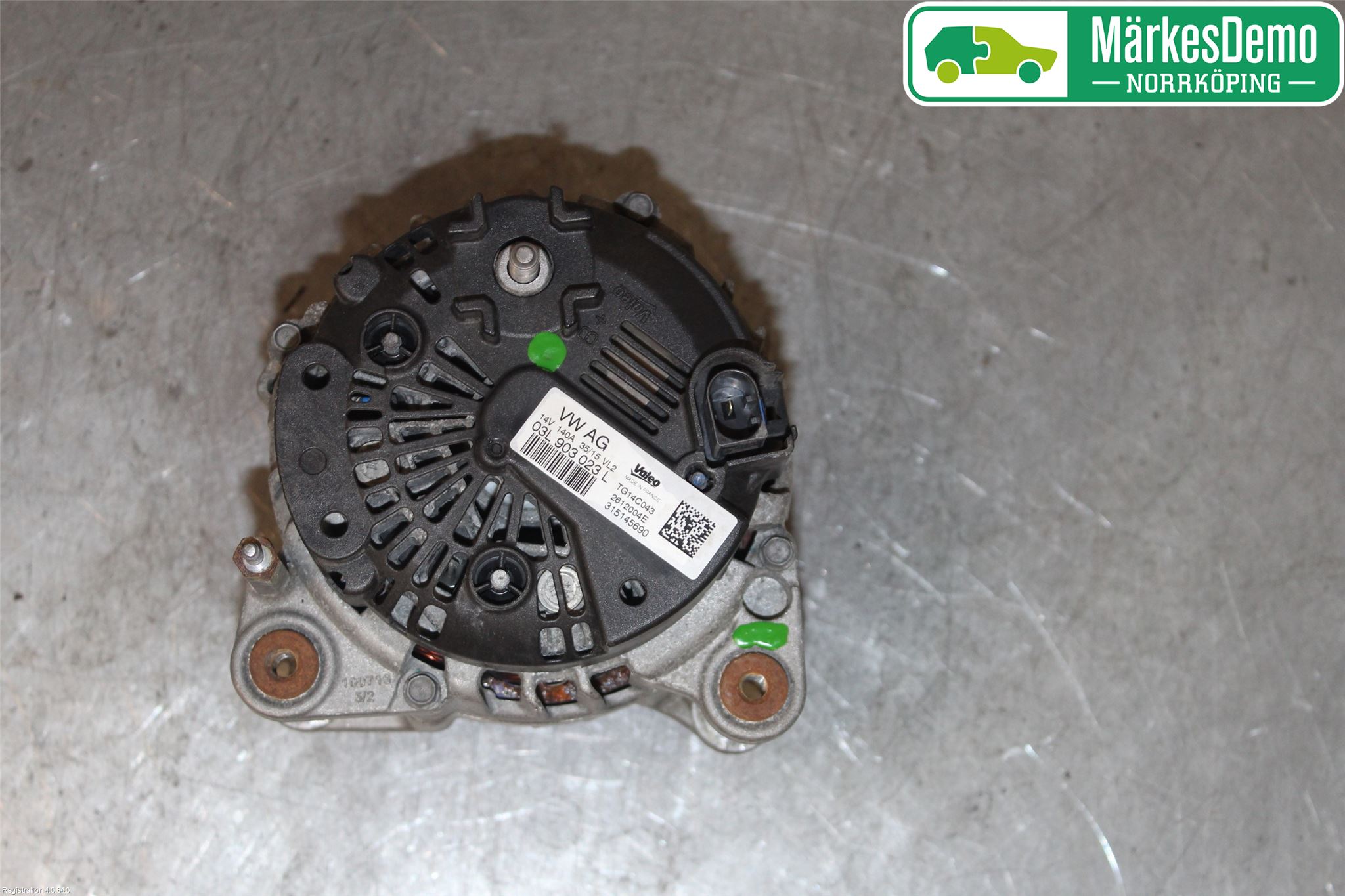 Volkswagen VW PASSAT 15-19 Dynamo