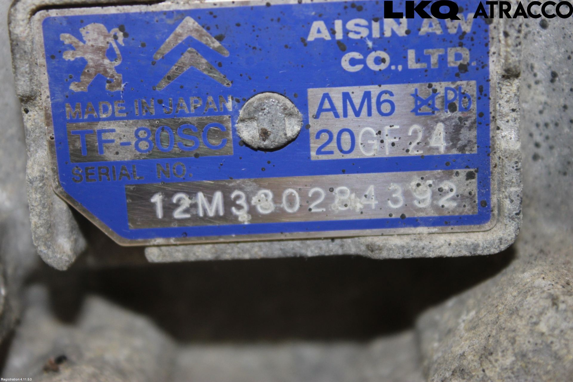 Citroen C5 08-17 Gearkasse Automat