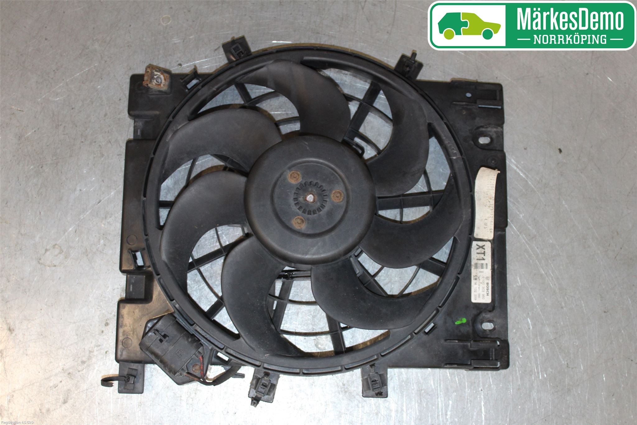 Opel ASTRA H 04-12 Kjølevifte Elektrisk
