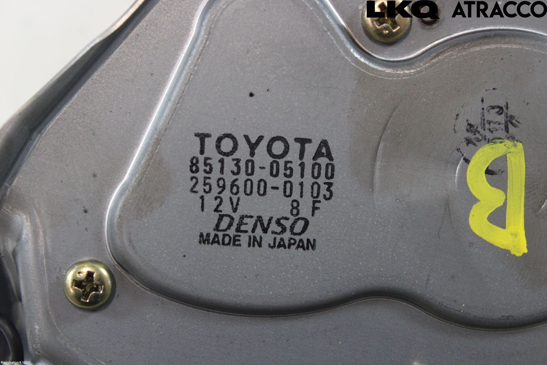 Toyota AVENSIS 03-06 Viskermotor Bakluke