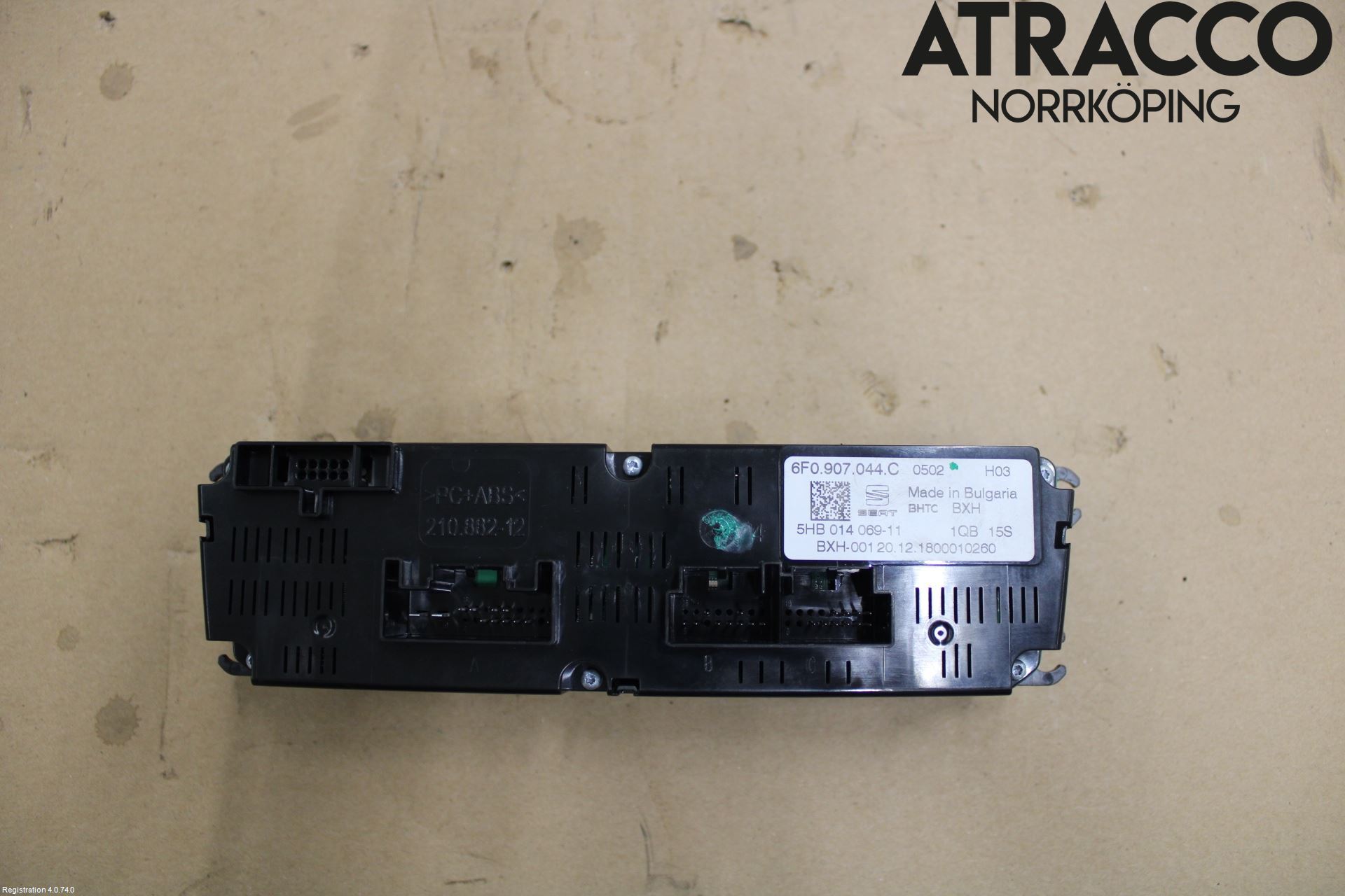 Seat IBIZA V 17-20 Varmeapparat Panel(Regulering)