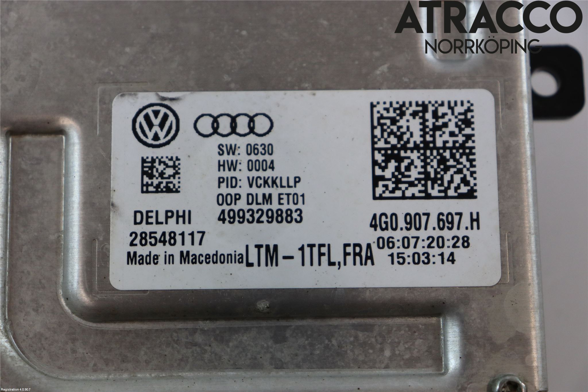 Volkswagen VW TIGUAN 16-24 Styreenhet Xenon