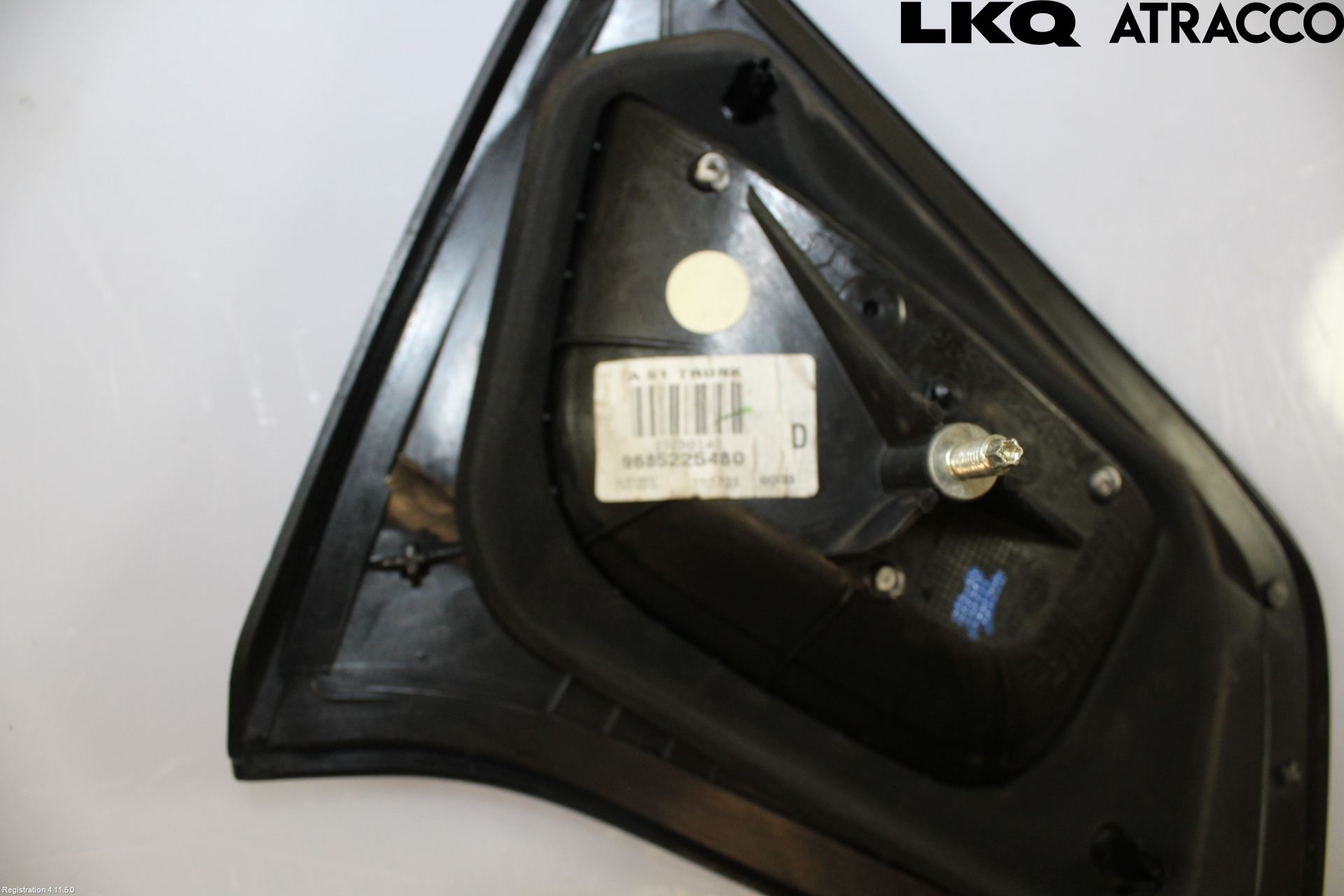 Citroen C3 10-17 Baklykt Høyre  På Luke(Indre)