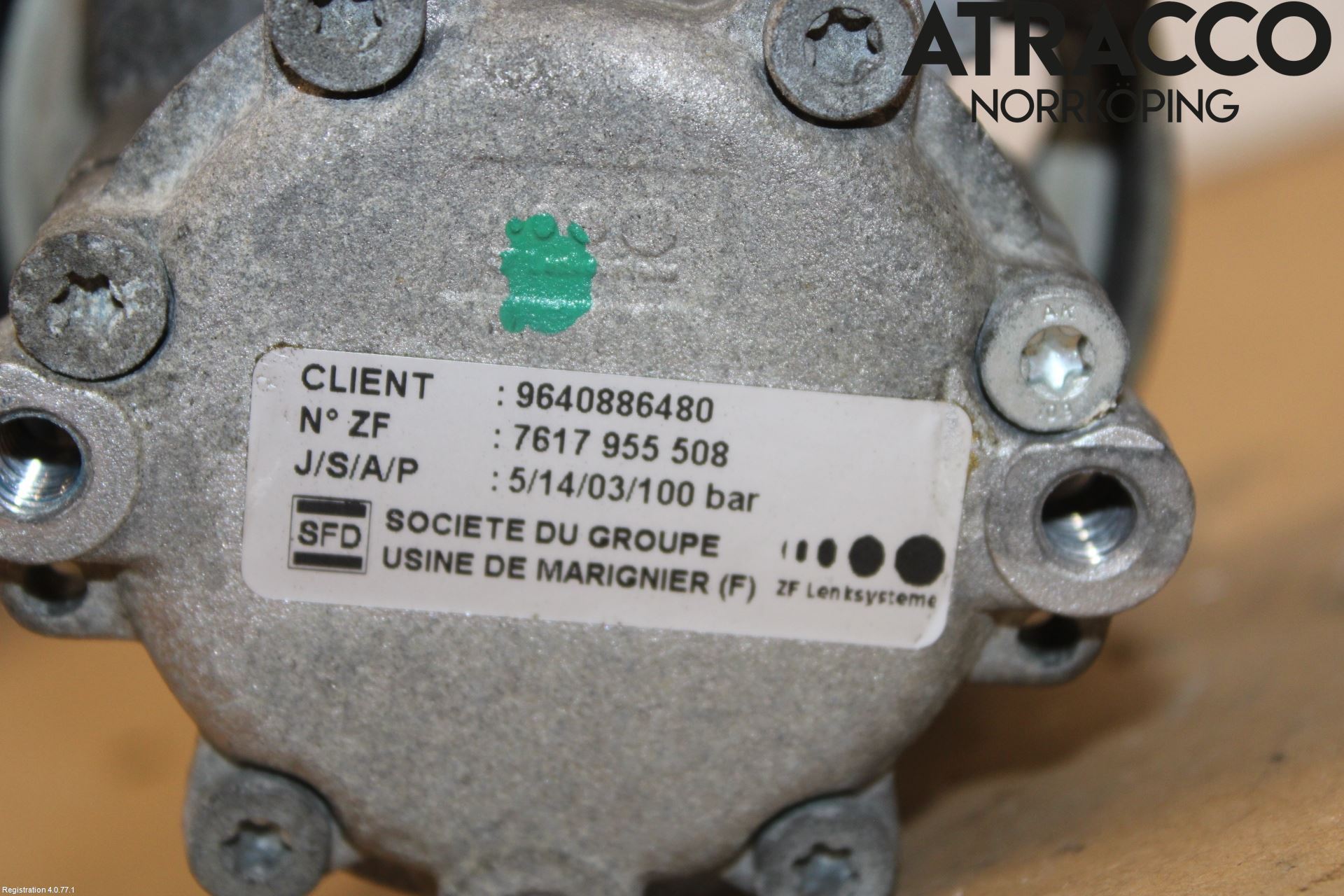 Peugeot 607 Servo Pumpe