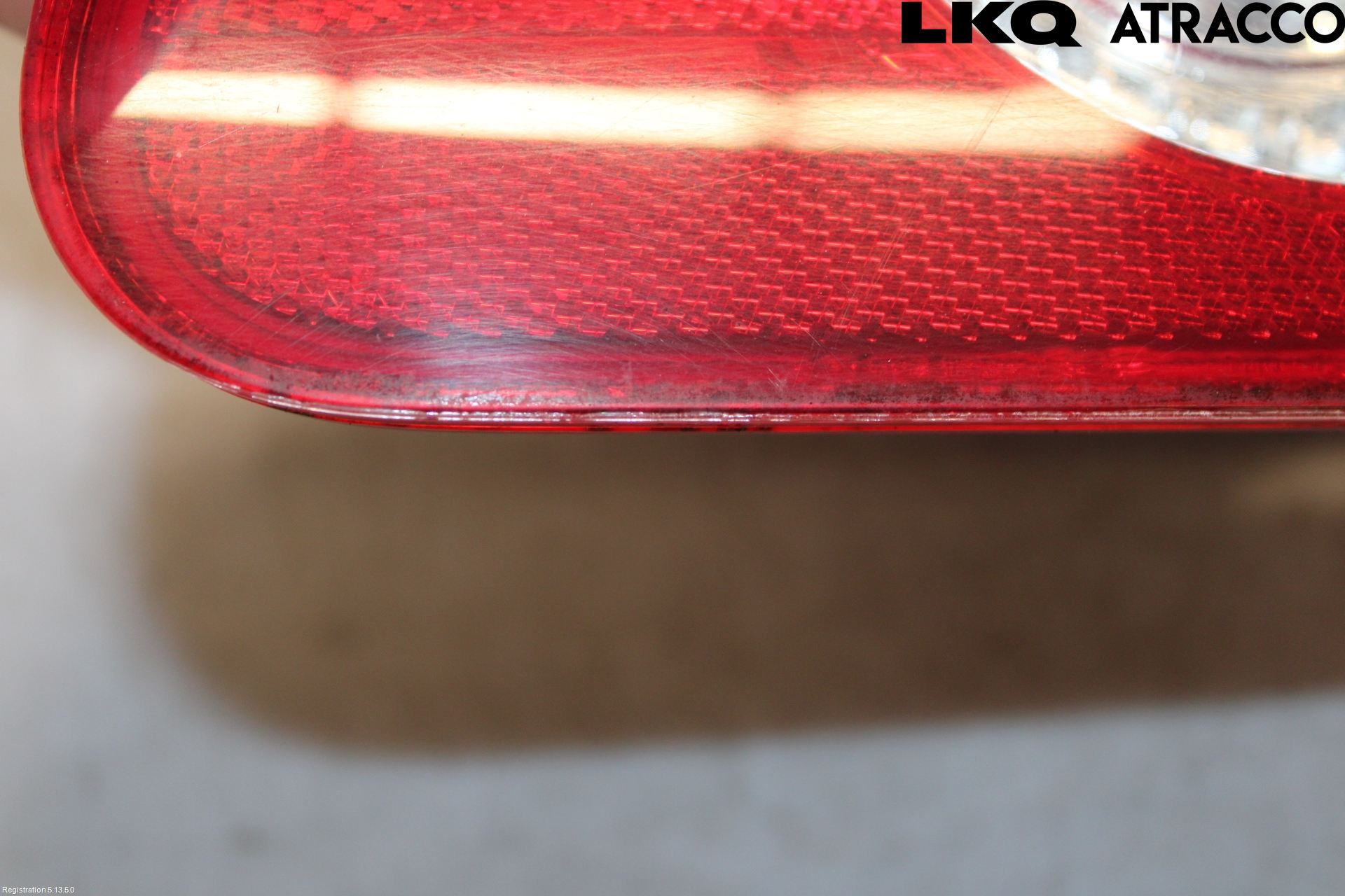 Volkswagen VW PASSAT 05-11 Baklykt Høyre  På Luke(Indre)