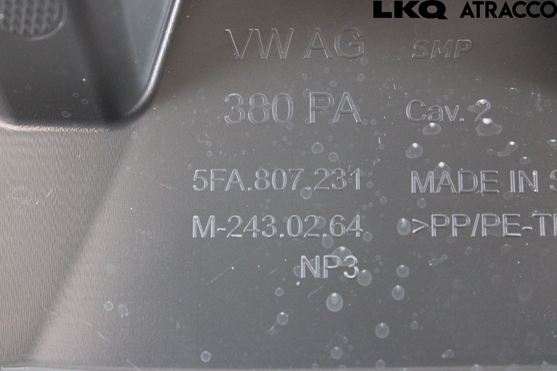 Seat LEON 20- Støtfanger Foran Midt Del