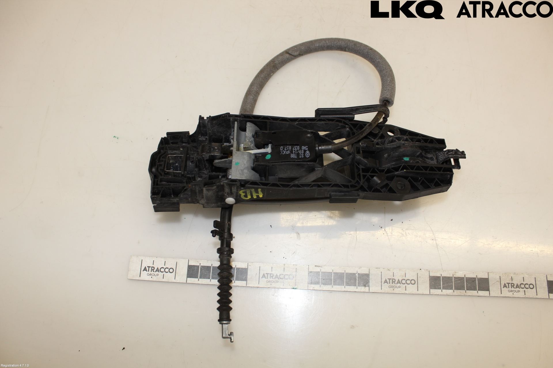 Audi A3/S3 8V 13-20 Dørhandtak Ytre Høyre
