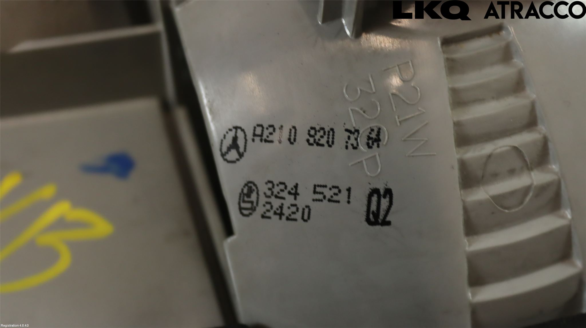 Mercedes-Benz MB E-KLASS (W210) 96-03 Baklykt Venstre  På Luke(Indre