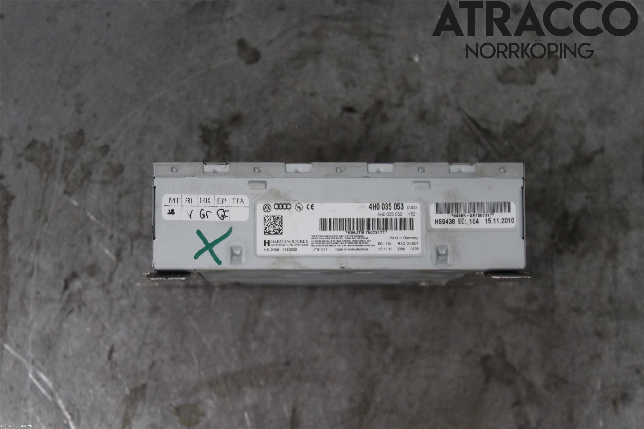 Audi A8/S8 4H 10-17 Stereo Radio