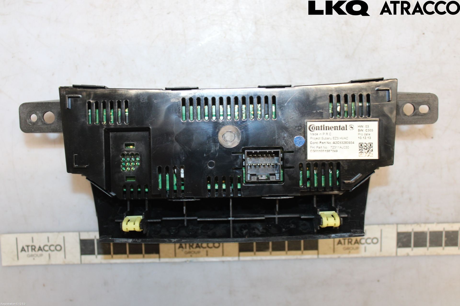 Subaru LEGACY 10-14 Varmeapparat Panel(Regulering)