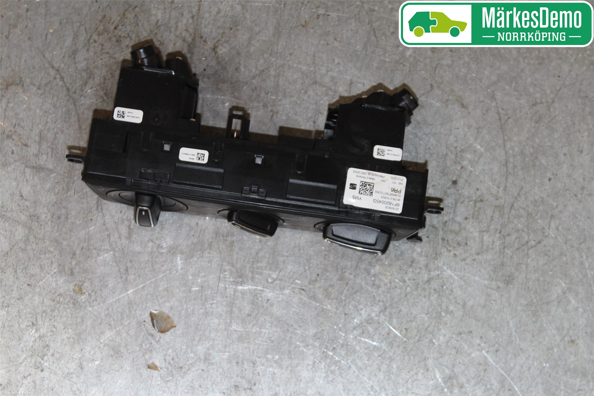Seat IBIZA V 17-20 Varmeapparat Panel(Regulering)