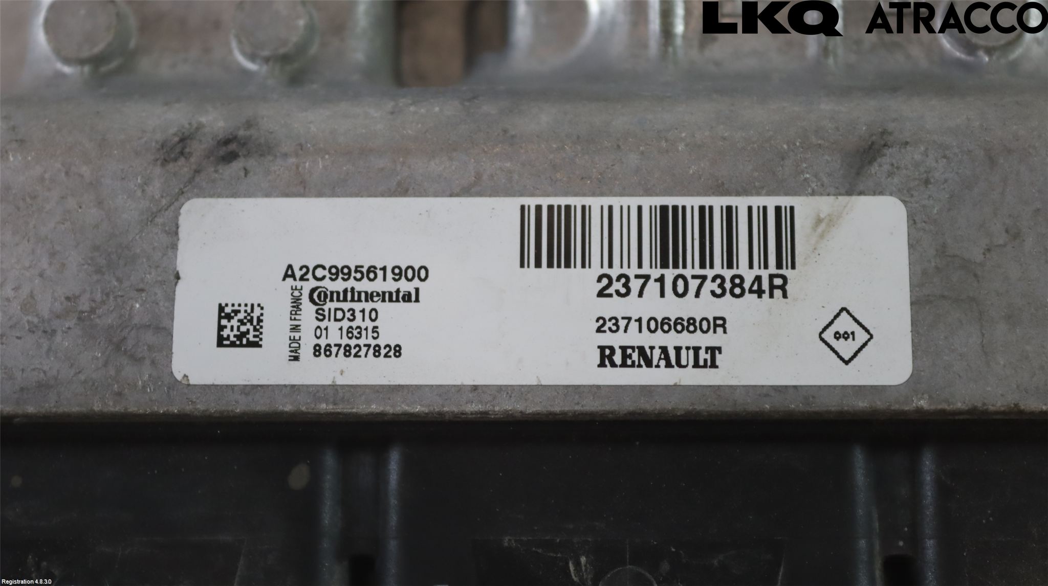 Renault KANGOO II 15-21 Styreenhet Dieselpumpe