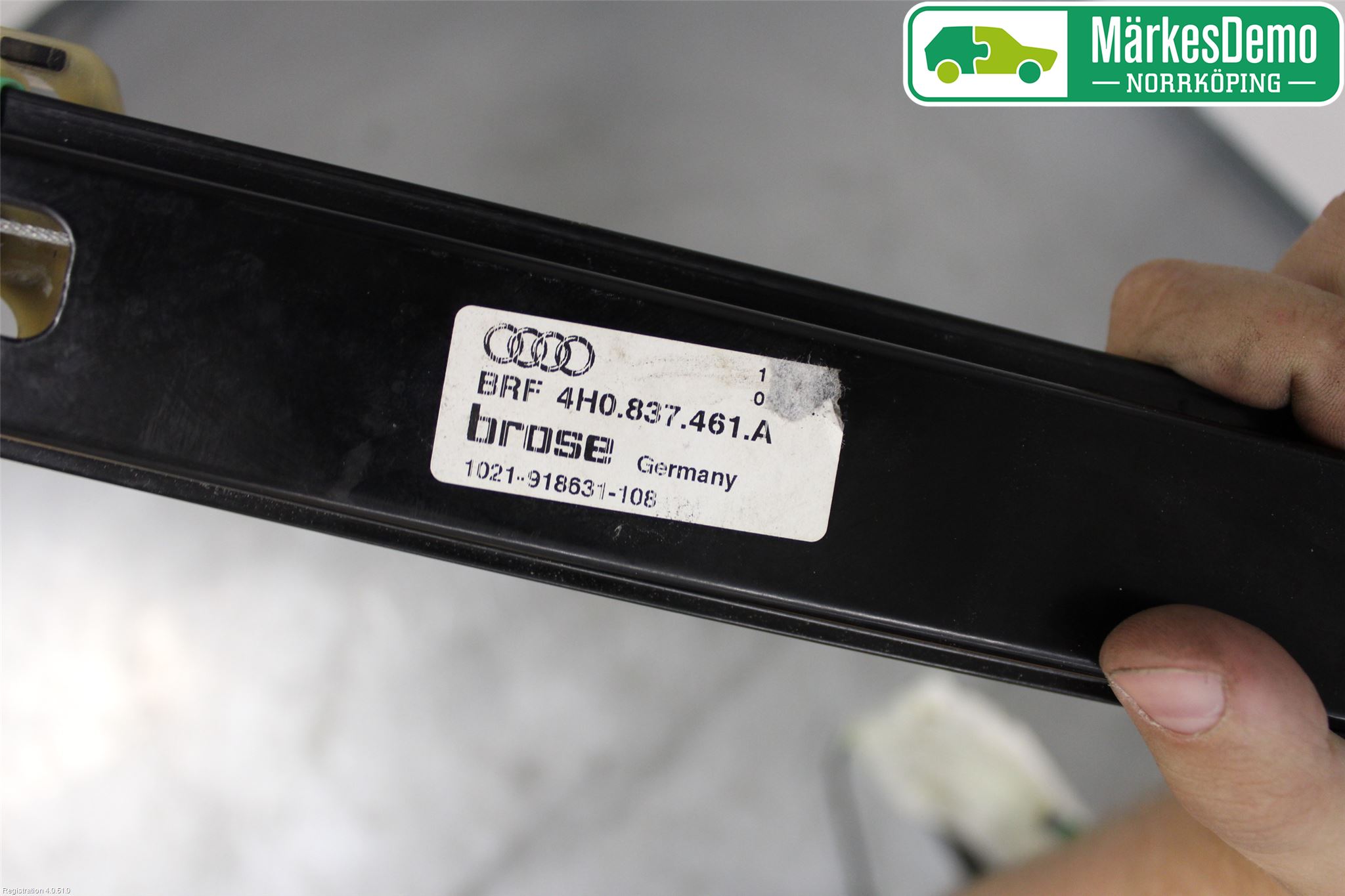 Audi A8/S8 4H 10-17 Vindusheis El Komp