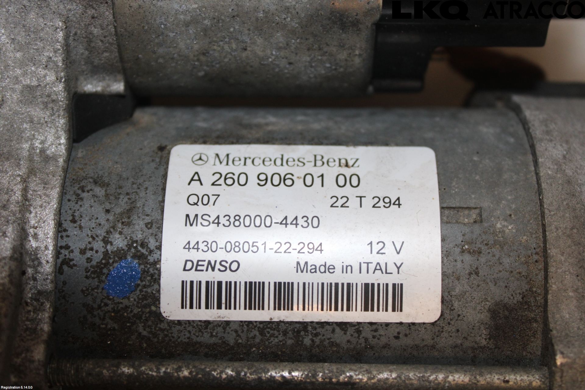 Mercedes-Benz MB EQB (X243) 22- Startmotor Diesel