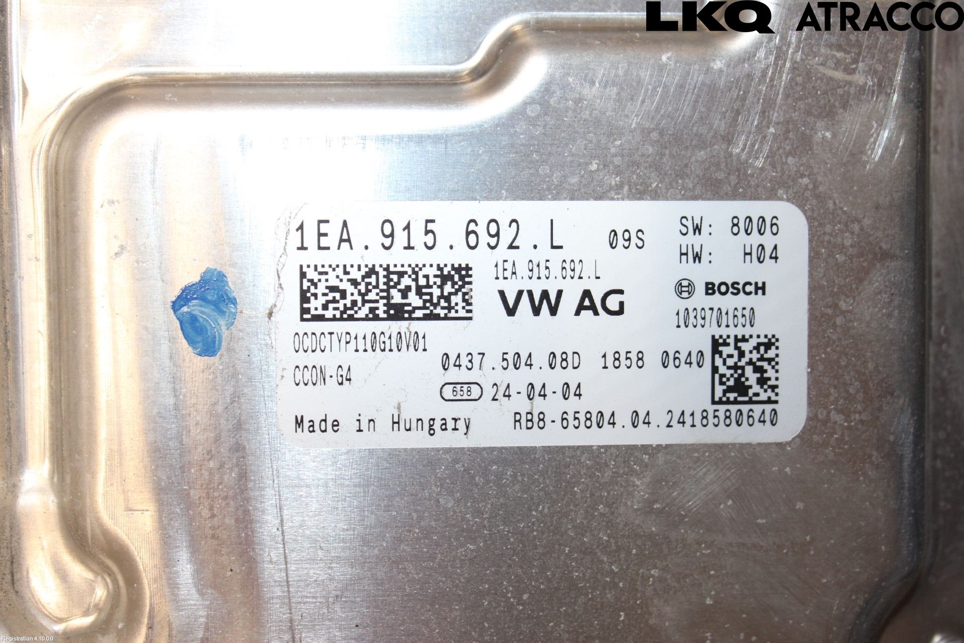 Volkswagen VW ID.4 21- Batterilader Hybrid