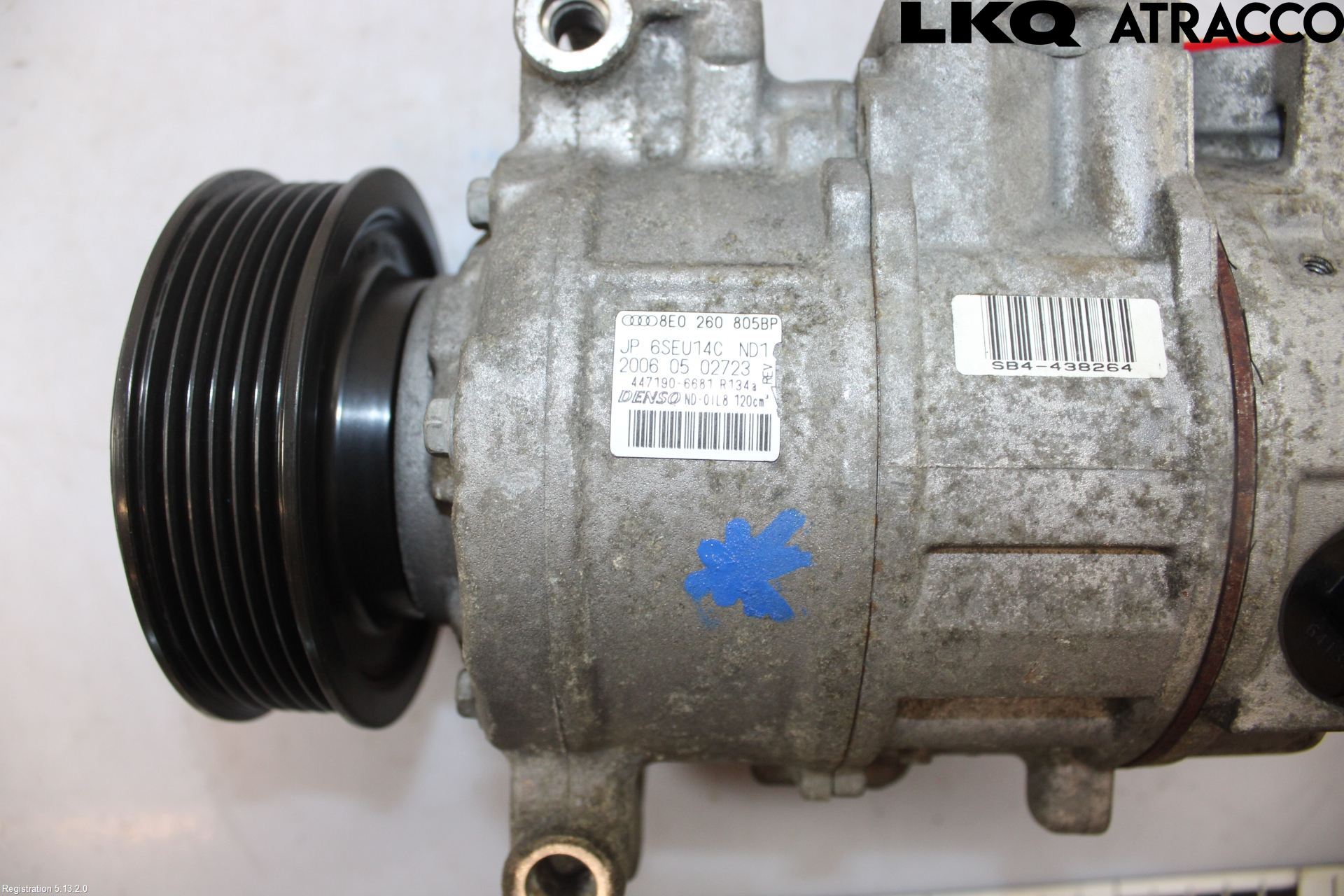 Audi A4/S4 05-07 Varme Ac Kompressor