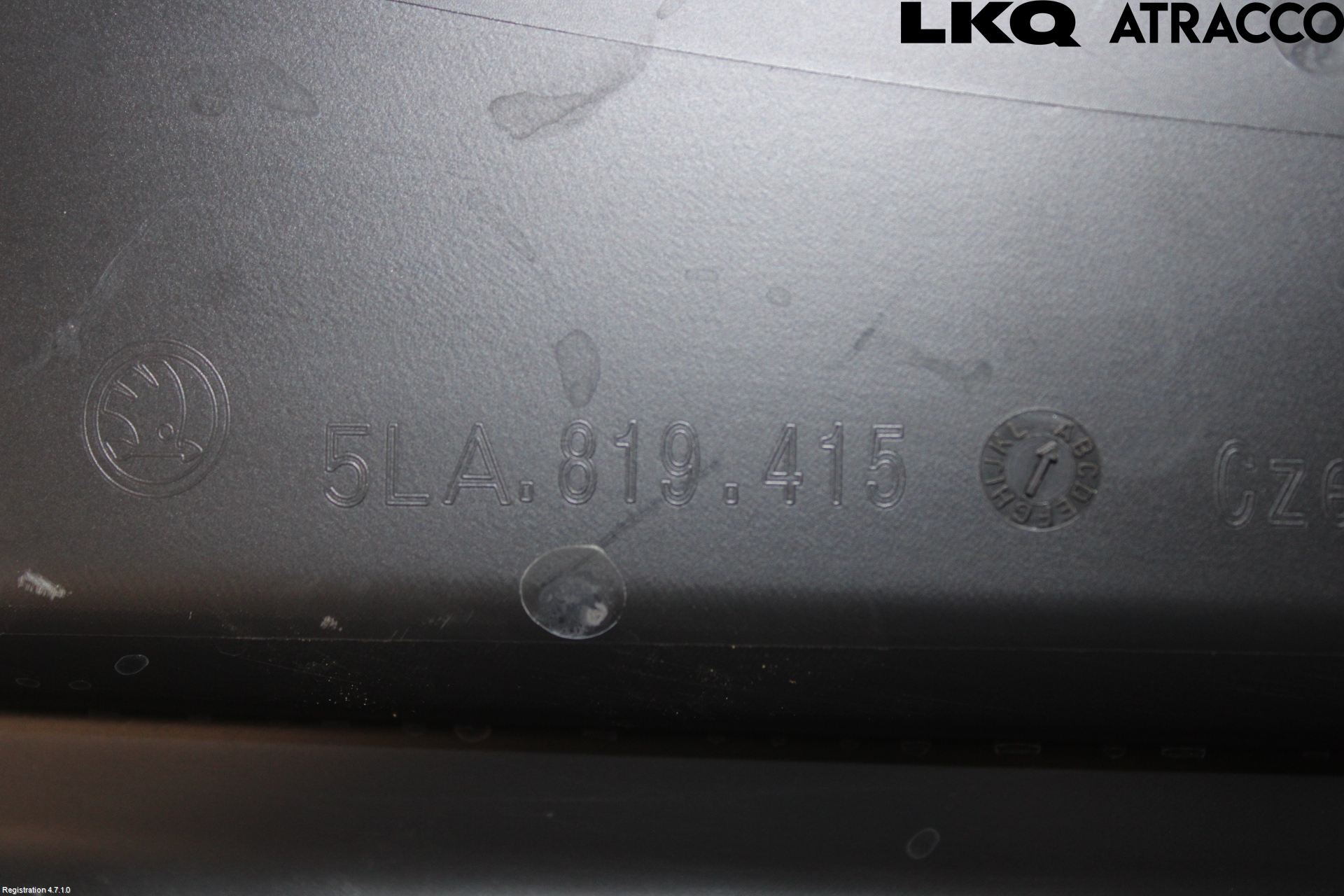 Skoda ENYAQ iV 21- Visker Deksel-Grill-Under Frr