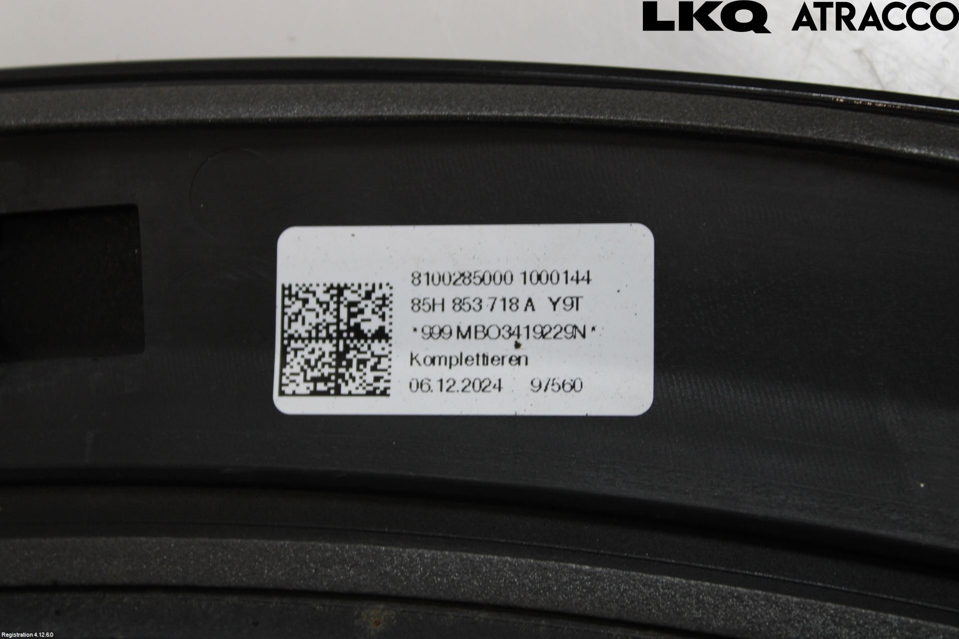 Audi Q6 E-TRON CN 24- Skjerm Bredder