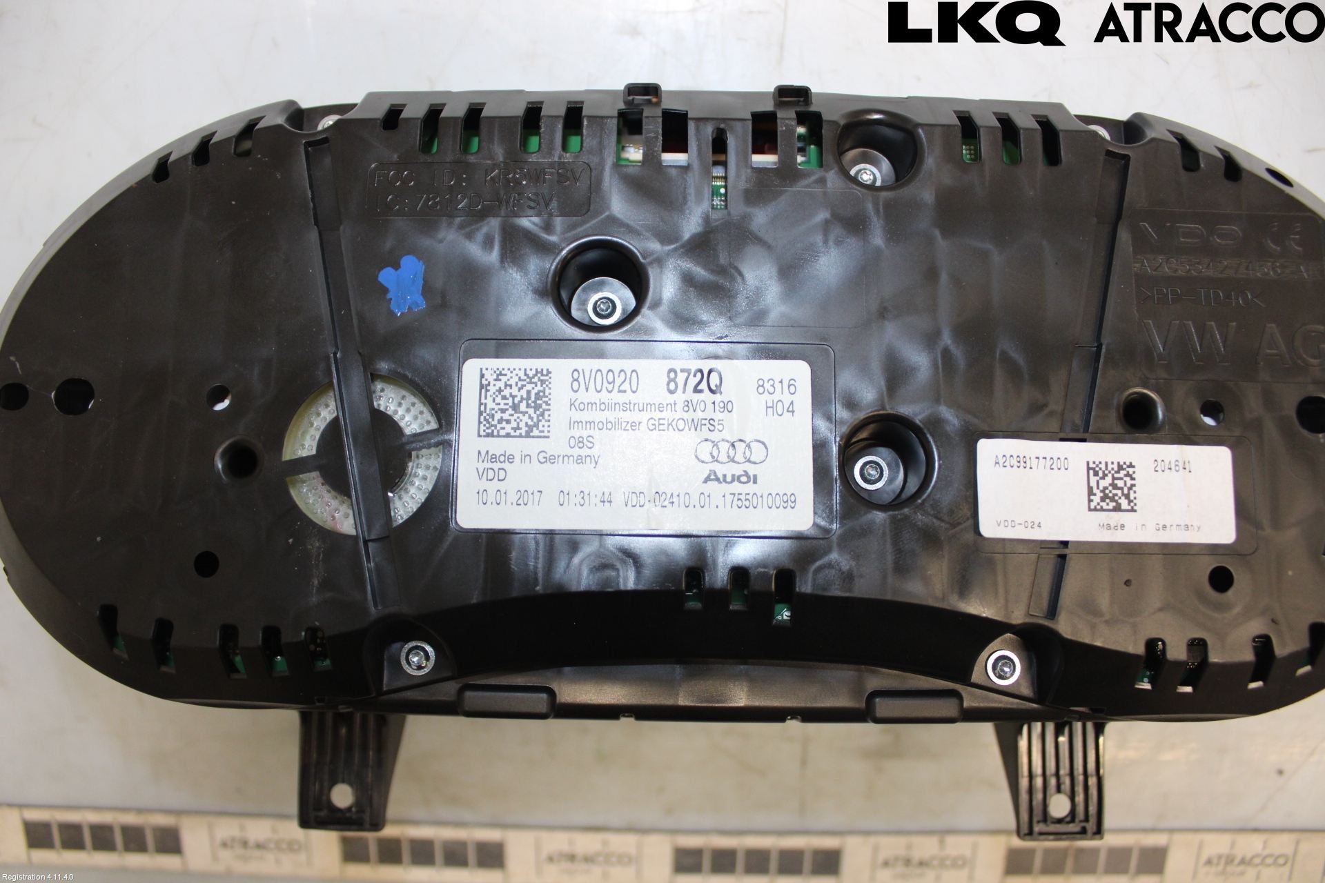 Audi A3/S3 8V 13-20 Instr Kombinert