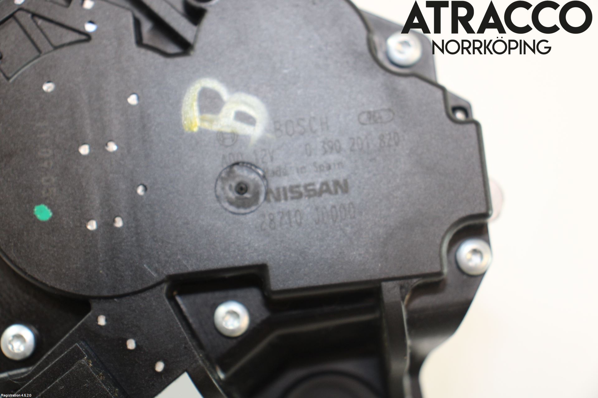 Nissan QASHQAI 10-14 Viskermotor Bakluke