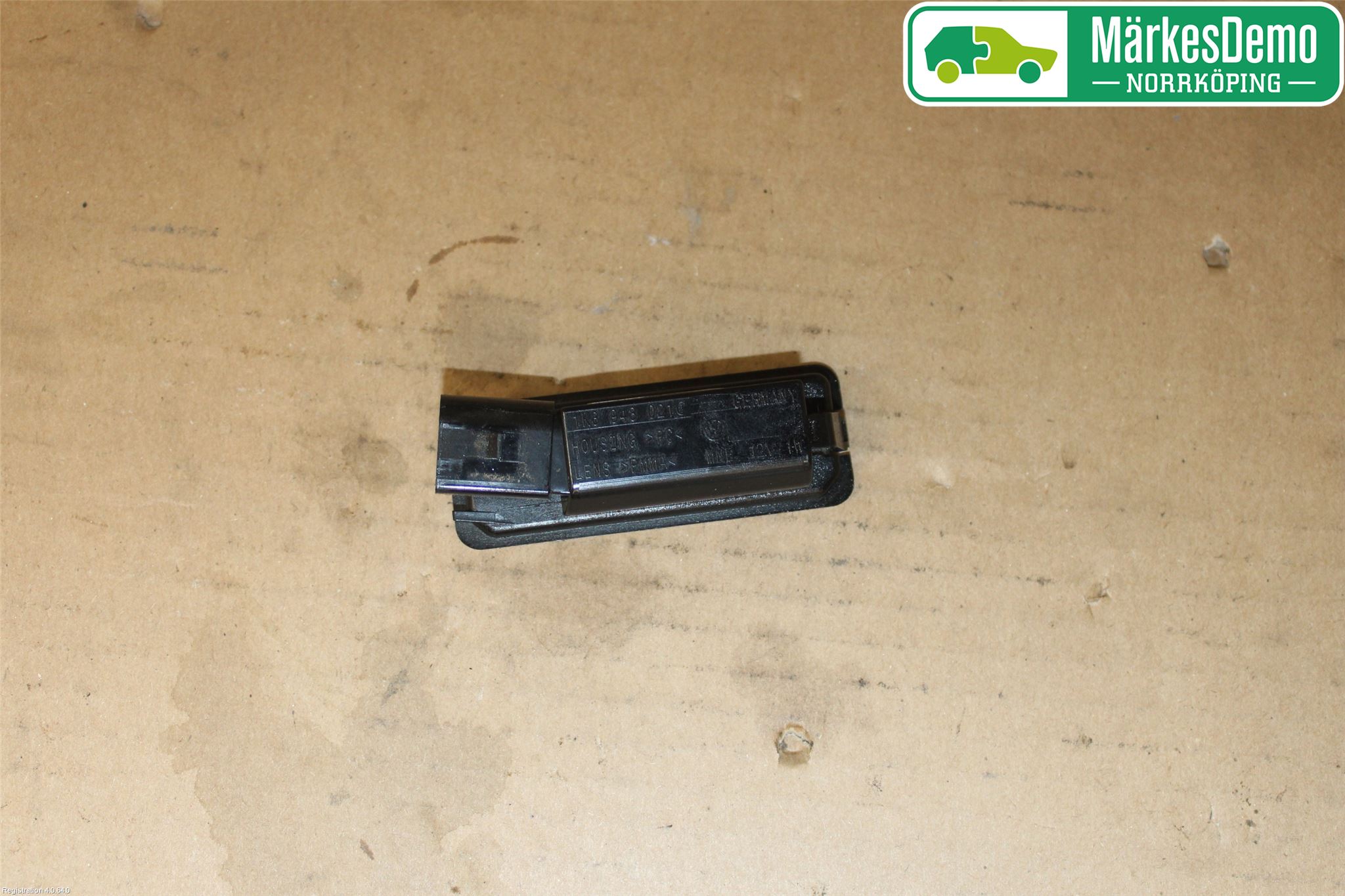 Volkswagen VW GOLF / E-GOLF VII 13-20 Skilt Belysning